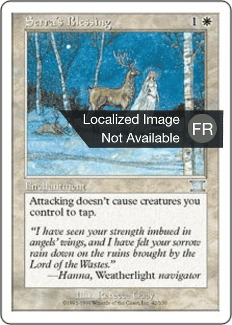 Bénédiction selon Serra — Classic Sixth Edition — Magic: The Gathering