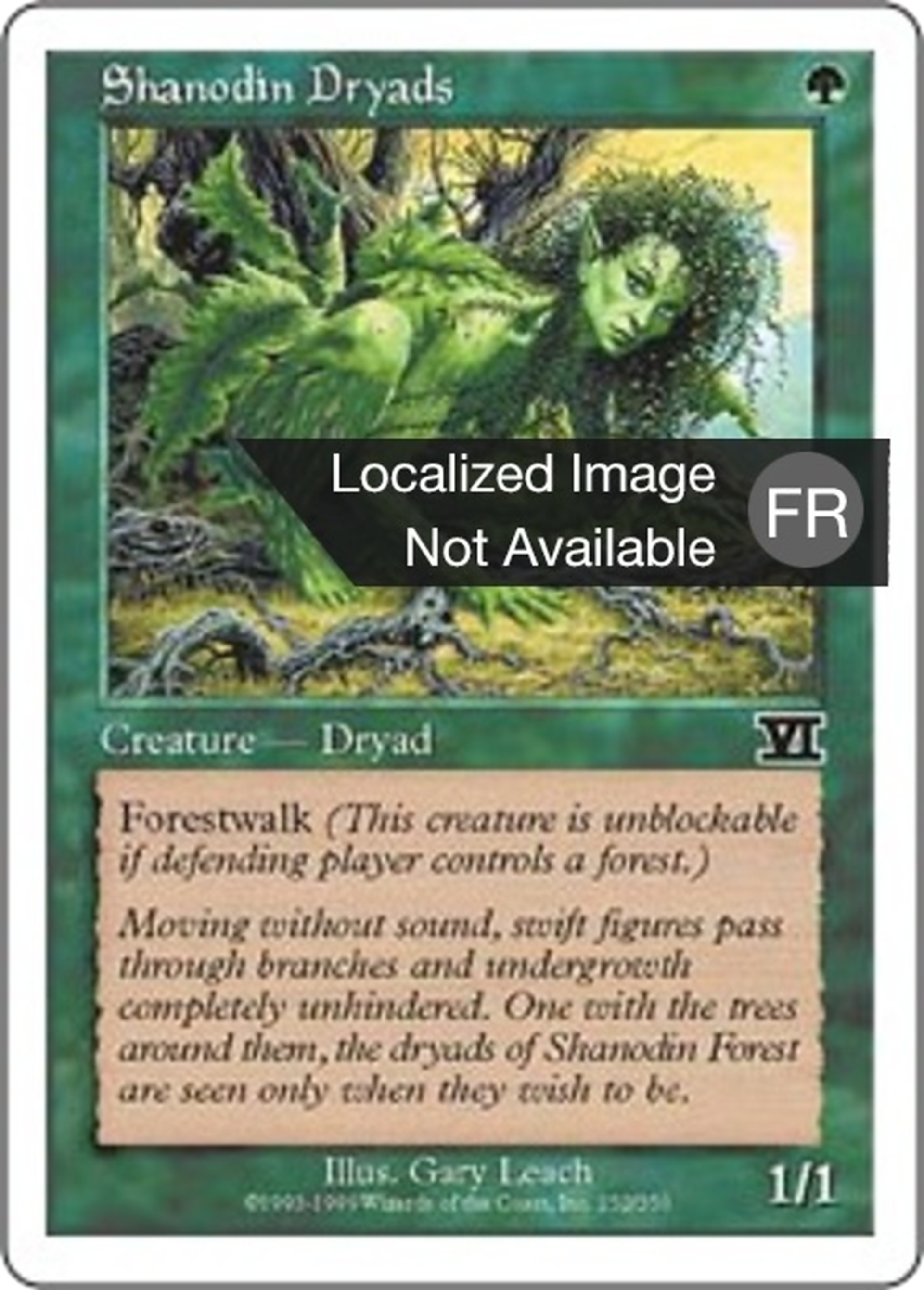 Dryades de Shanod — Classic Sixth Edition — Magic: The Gathering