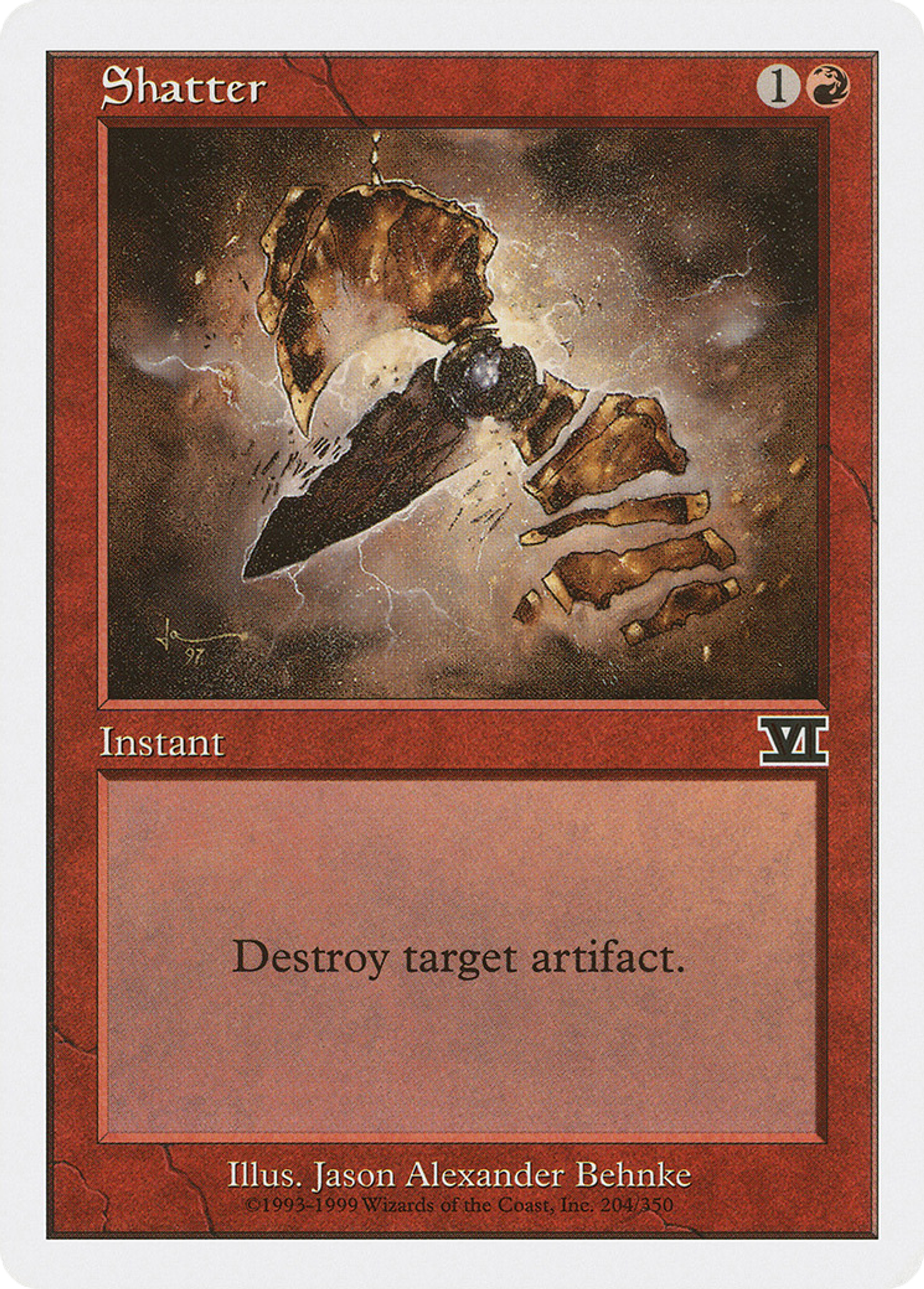 Shatter — Classic Sixth Edition — Magic: The Gathering