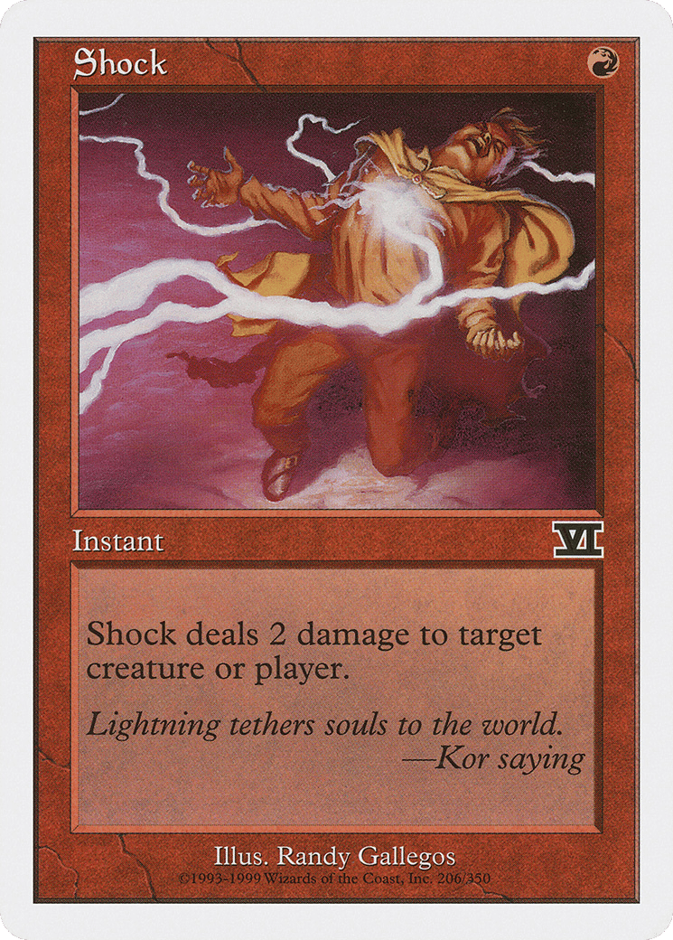 Shock — Classic Sixth Edition — Magic: The Gathering