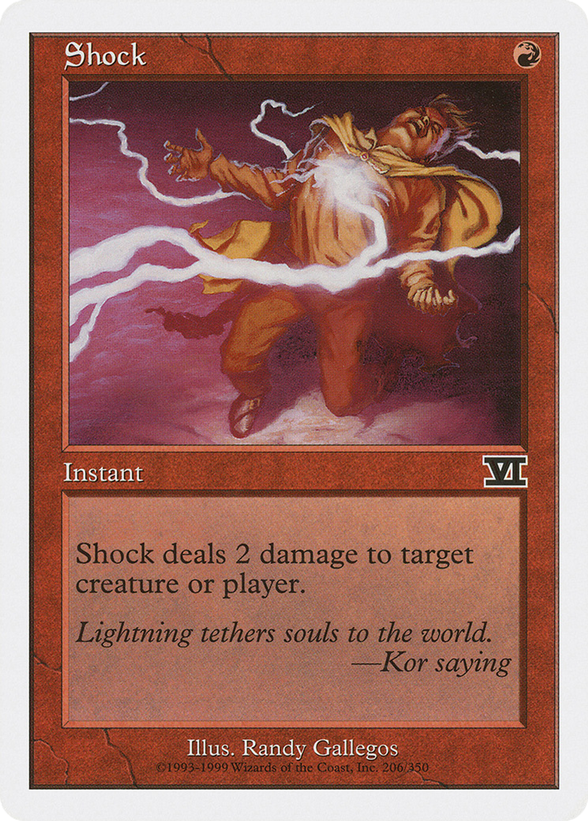 Shock — Classic Sixth Edition — Magic: The Gathering