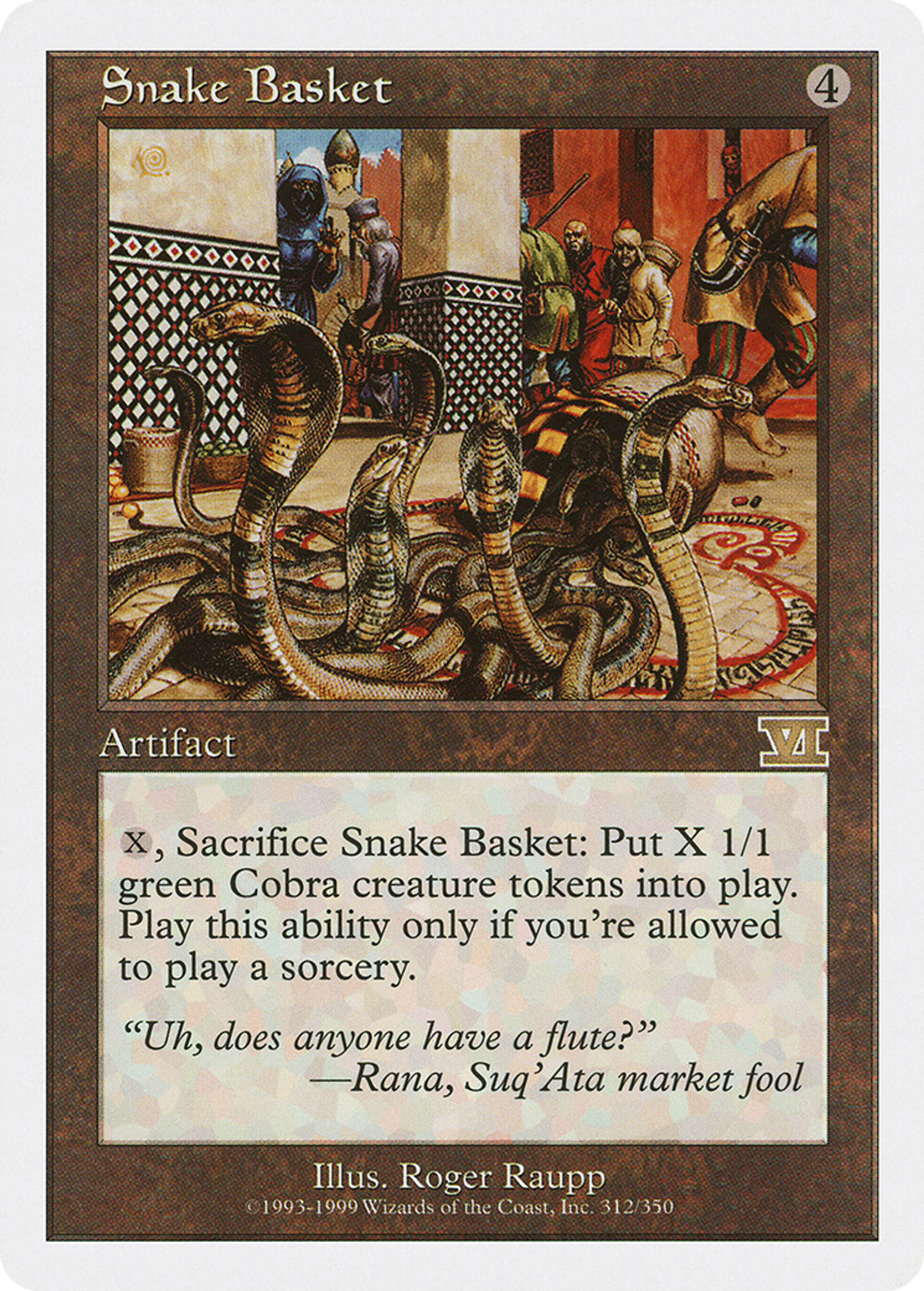 Snake Basket — Classic Sixth Edition — Magic: The Gathering