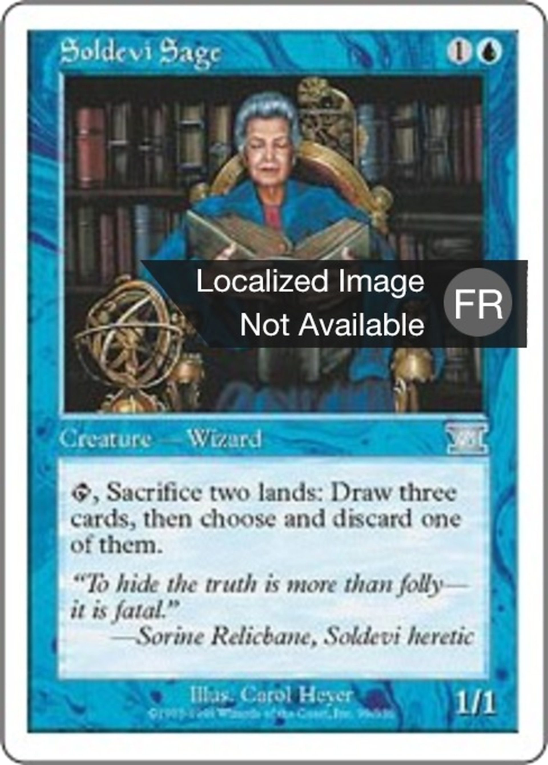 Sage soldevi — Classic Sixth Edition — Magic: The Gathering