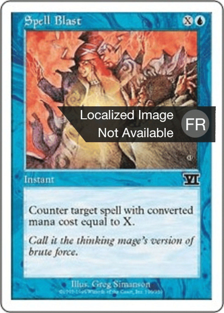 Salve d'antimagie — Classic Sixth Edition — Magic: The Gathering