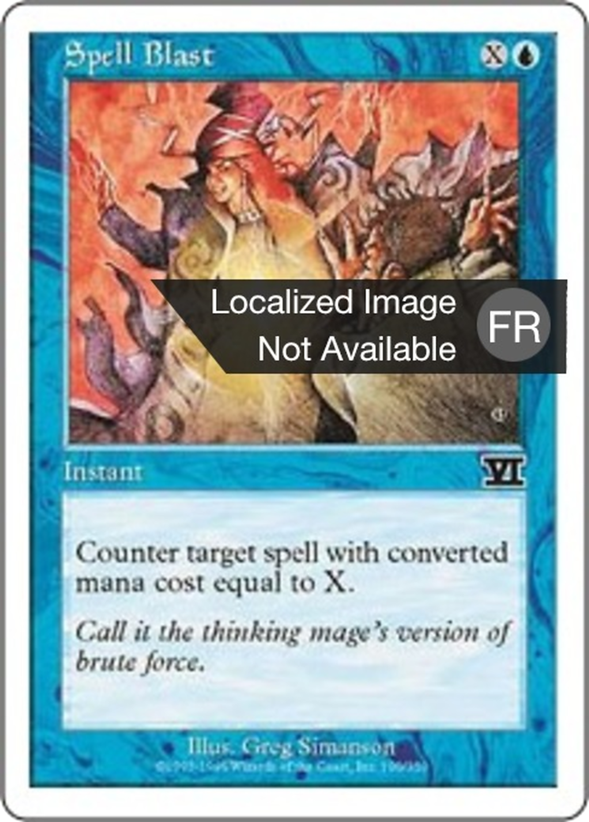 Salve d'antimagie — Classic Sixth Edition — Magic: The Gathering