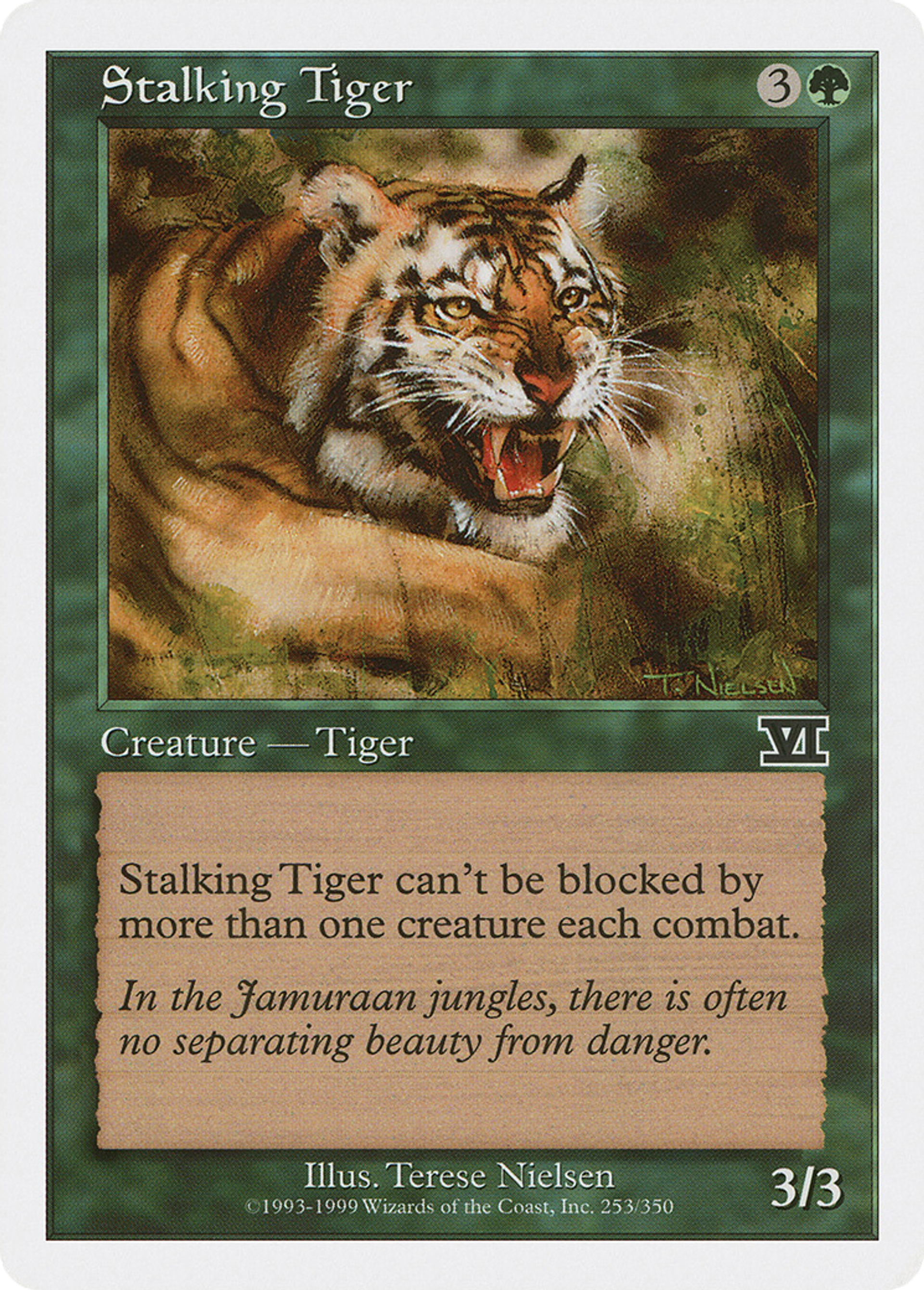 Stalking Tiger — Classic Sixth Edition — Magic: The Gathering