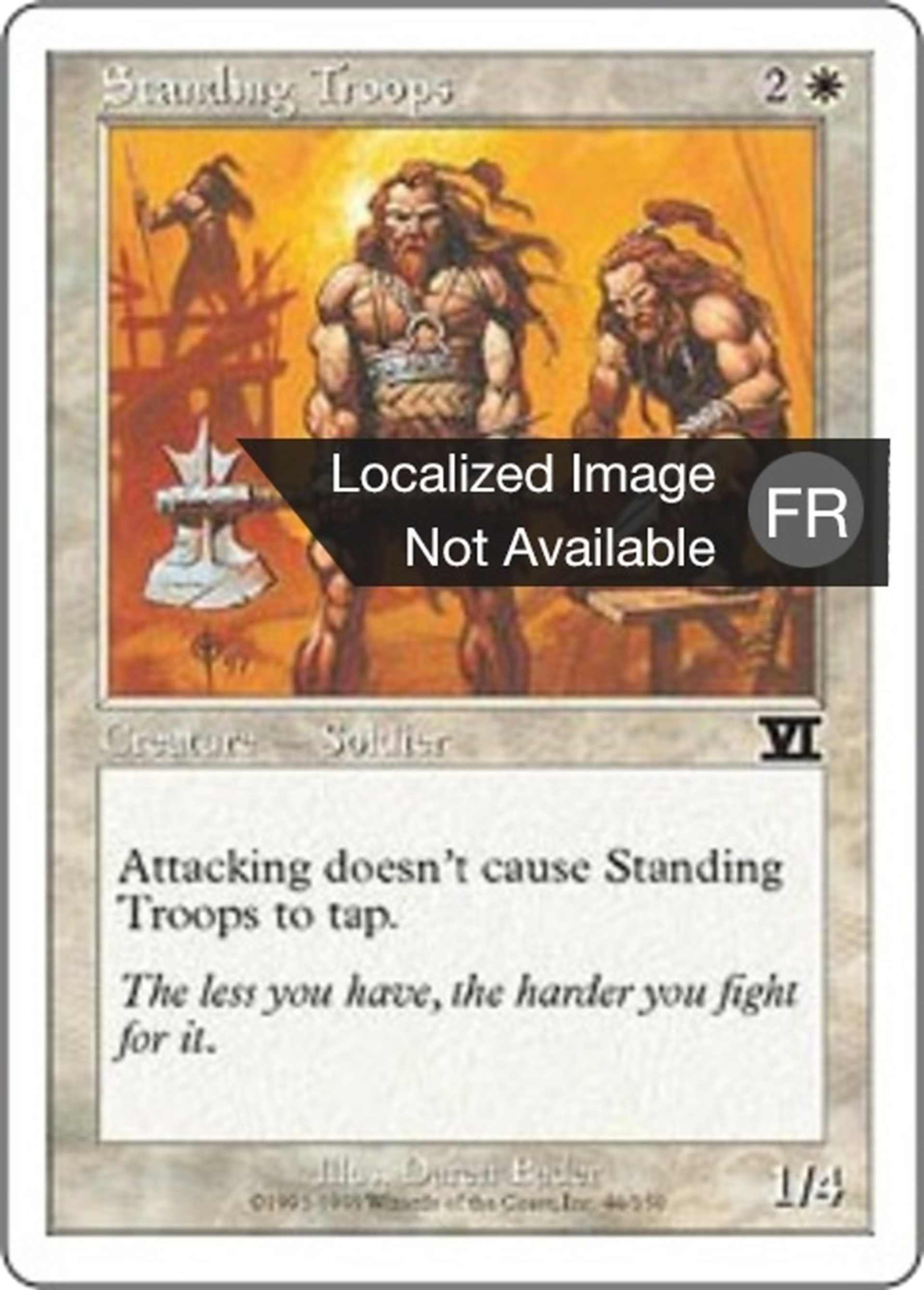 Troupes régulières — Classic Sixth Edition — Magic: The Gathering
