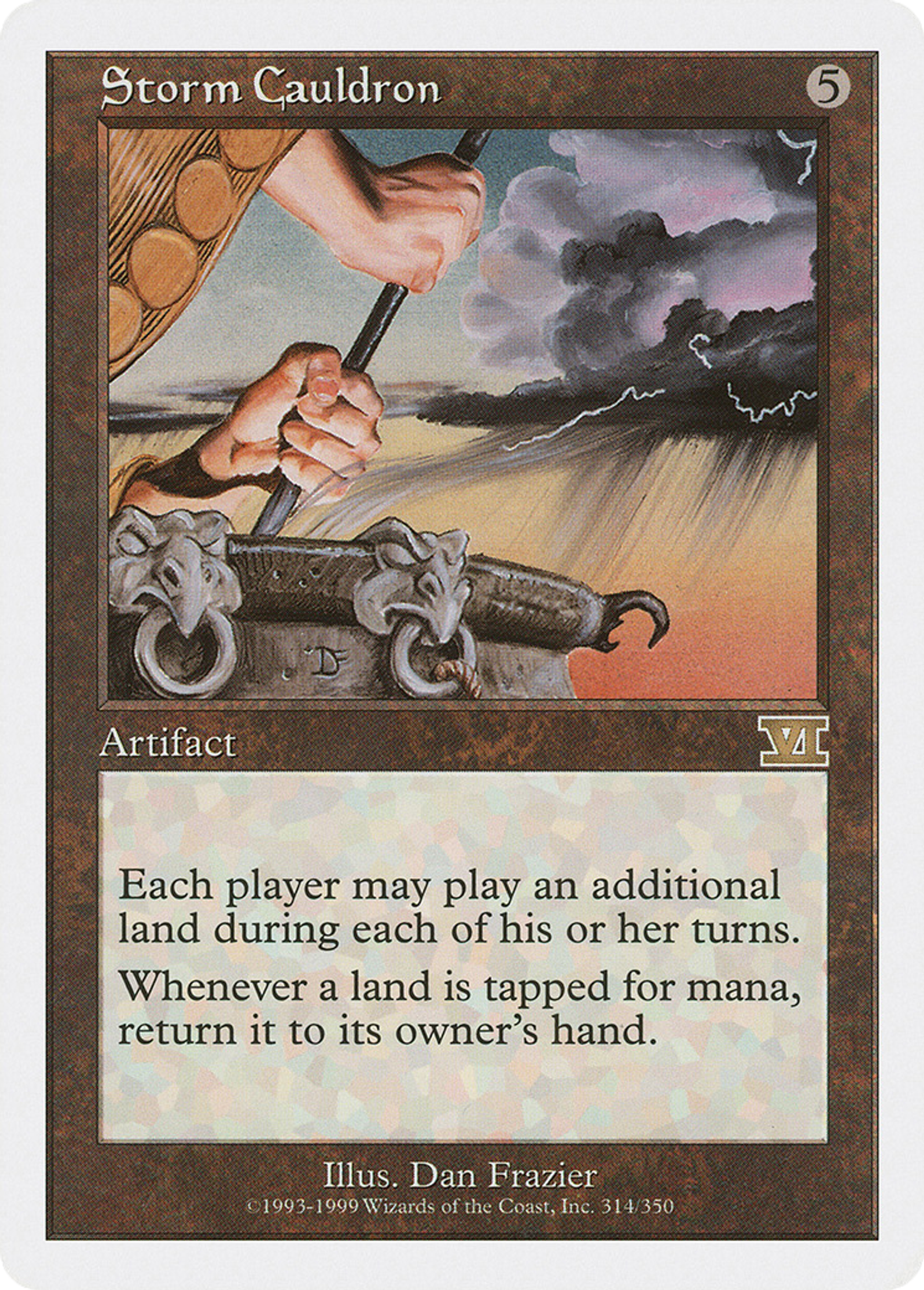 Storm Cauldron — Classic Sixth Edition — Magic: The Gathering
