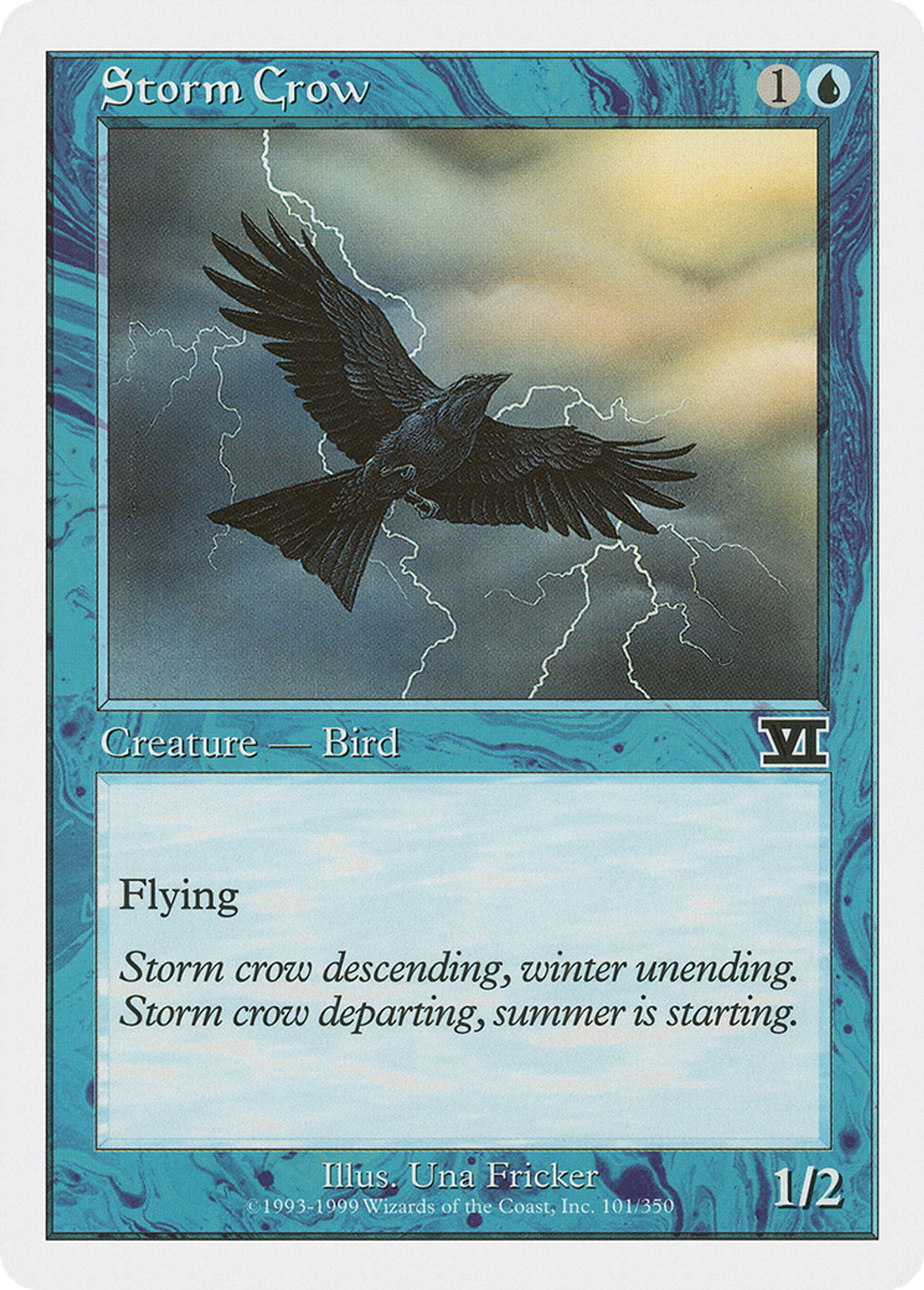Storm Crow — Classic Sixth Edition — Magic: The Gathering