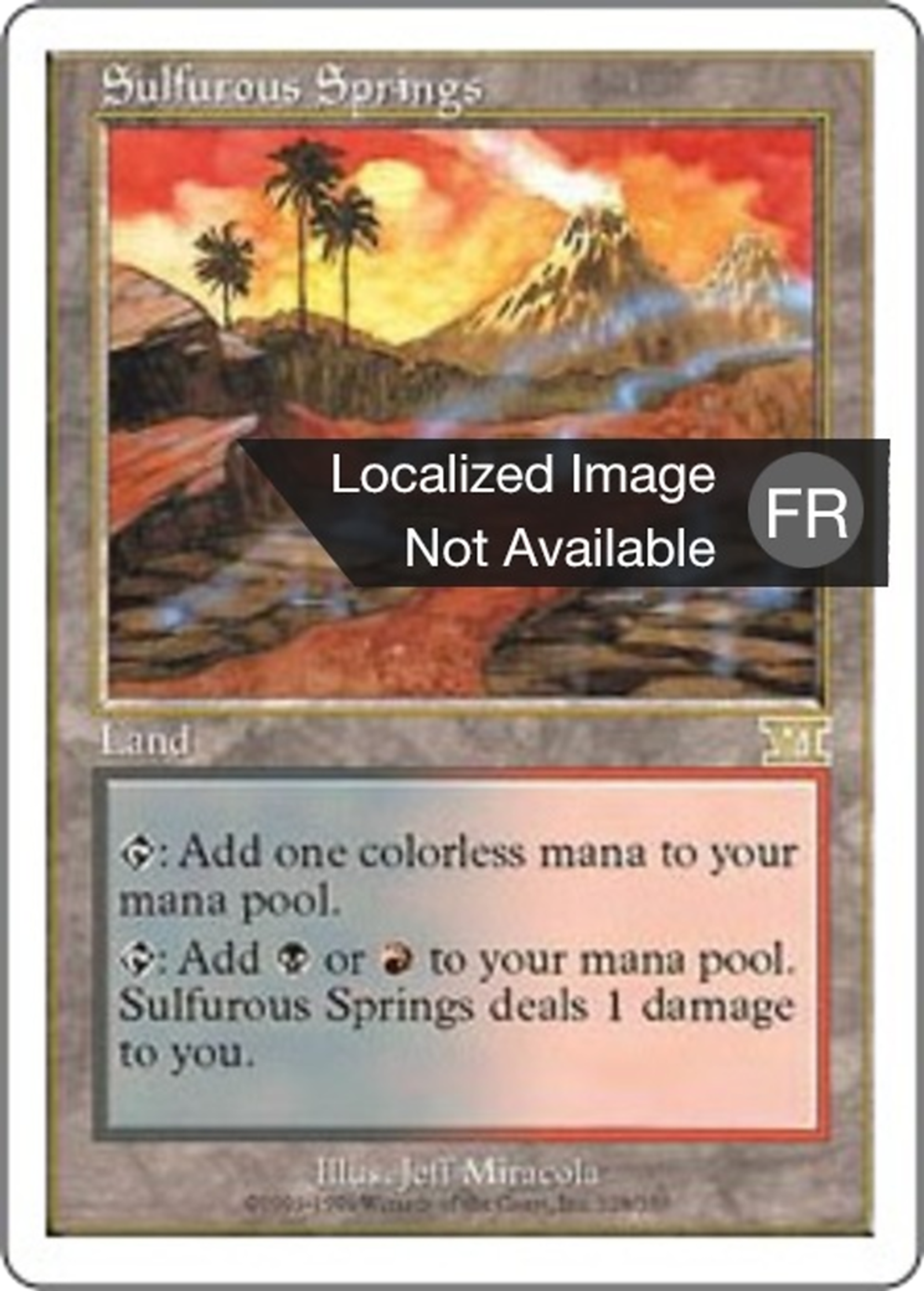 Sources sulfureuses — Classic Sixth Edition — Magic: The Gathering