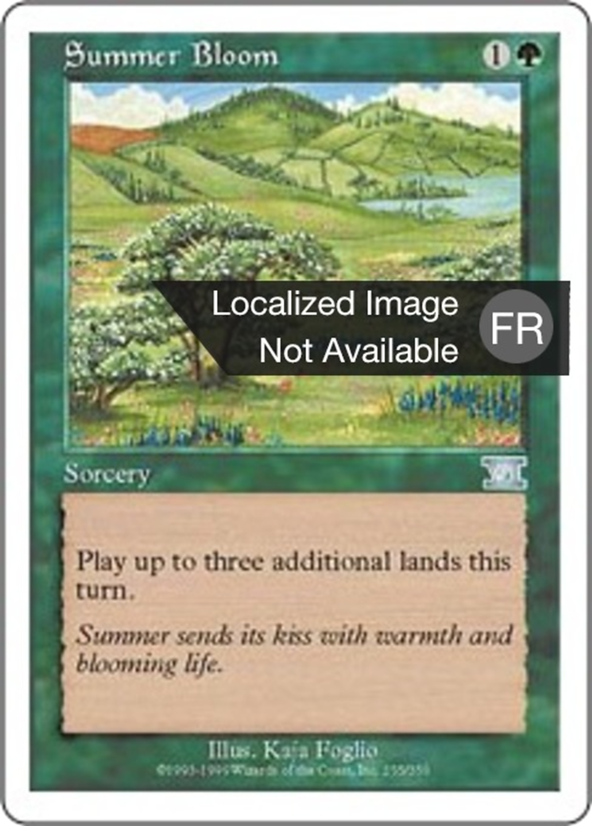 Floraison estivale — Classic Sixth Edition — Magic: The Gathering