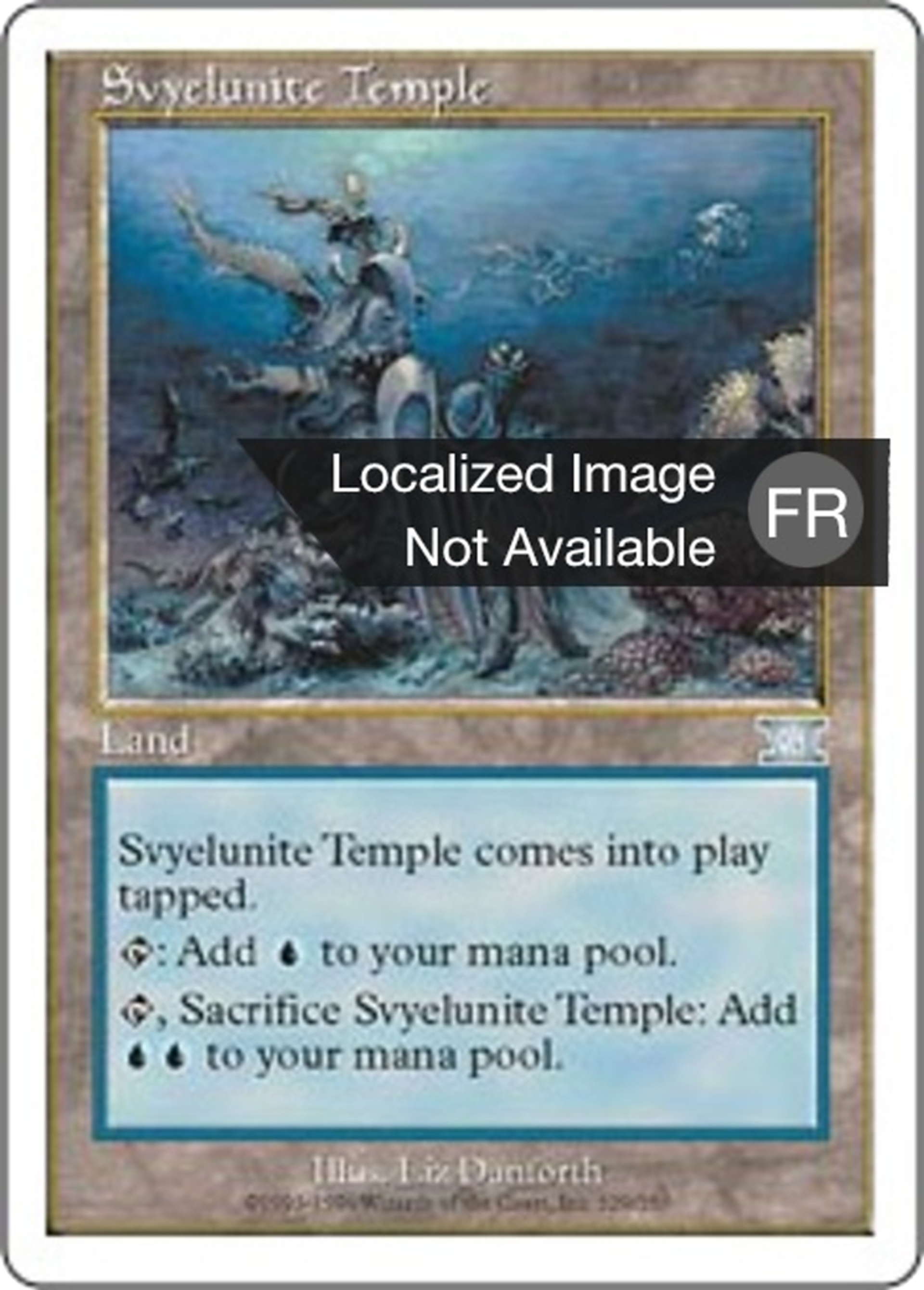 Temple Svyelunite — Classic Sixth Edition — Magic: The Gathering