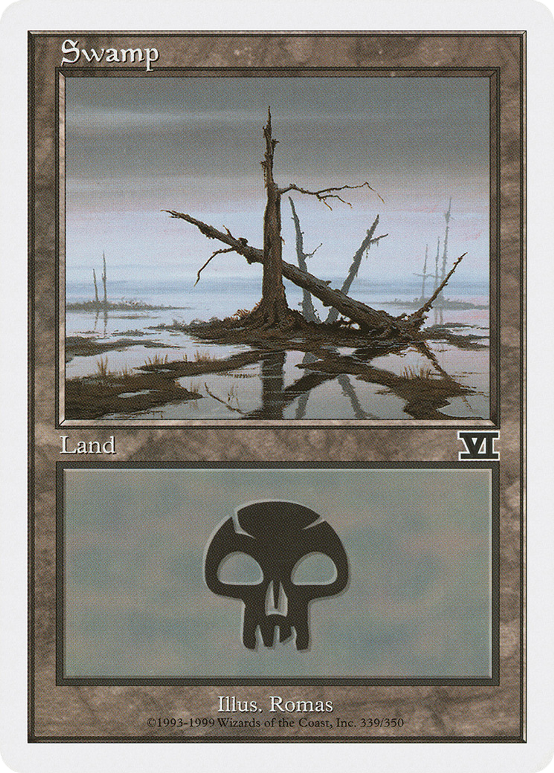 Swamp — Classic Sixth Edition — Magic: The Gathering