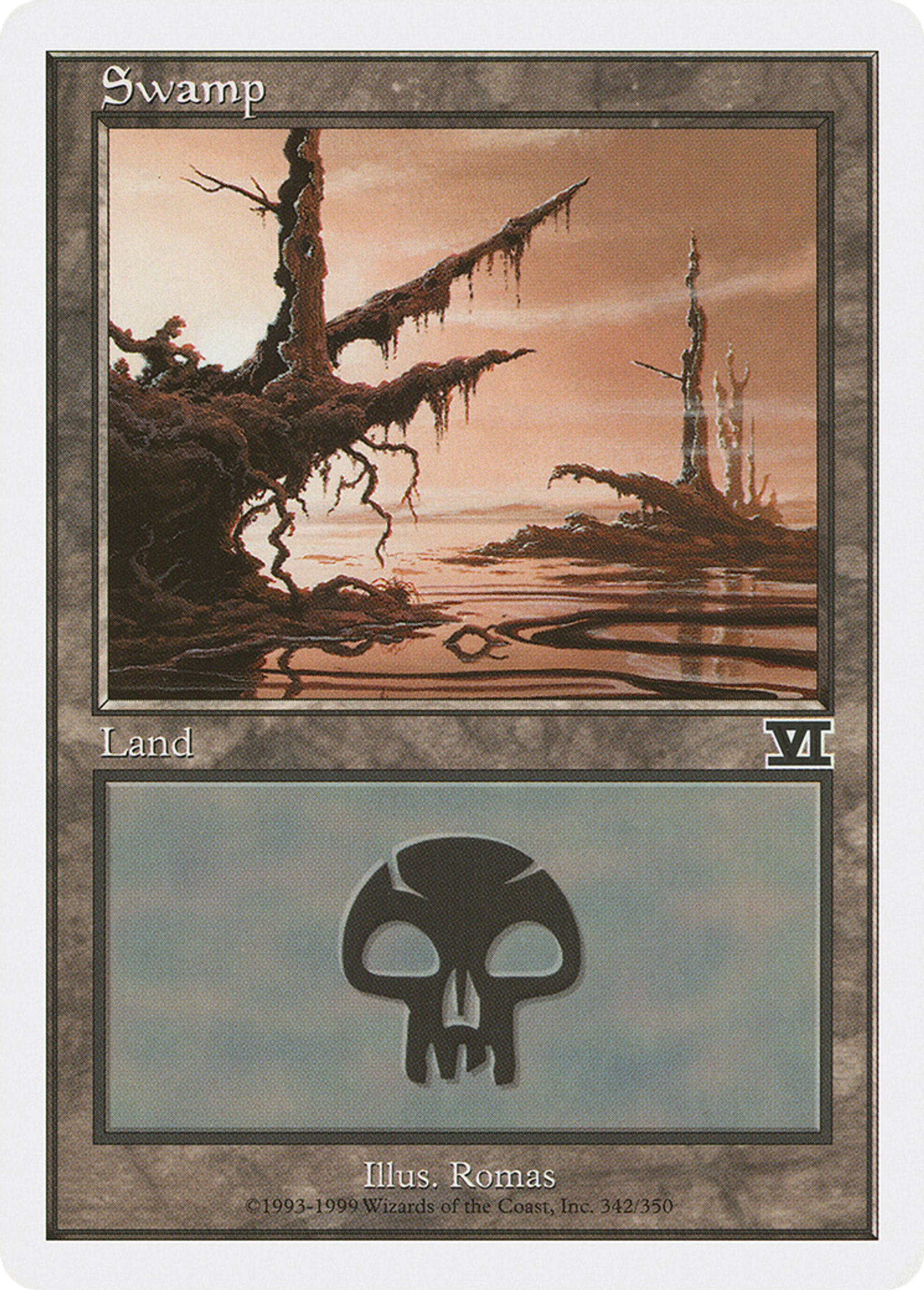Swamp — Classic Sixth Edition — Magic: The Gathering