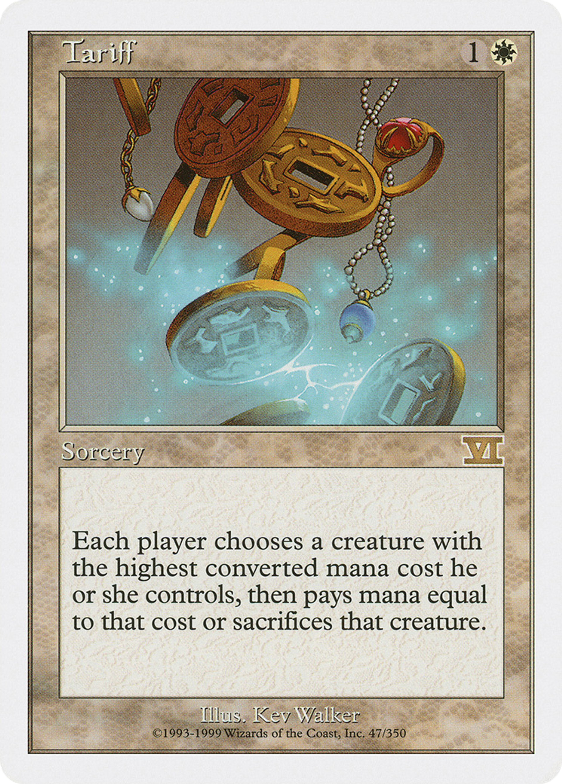 Tariff — Classic Sixth Edition — Magic: The Gathering