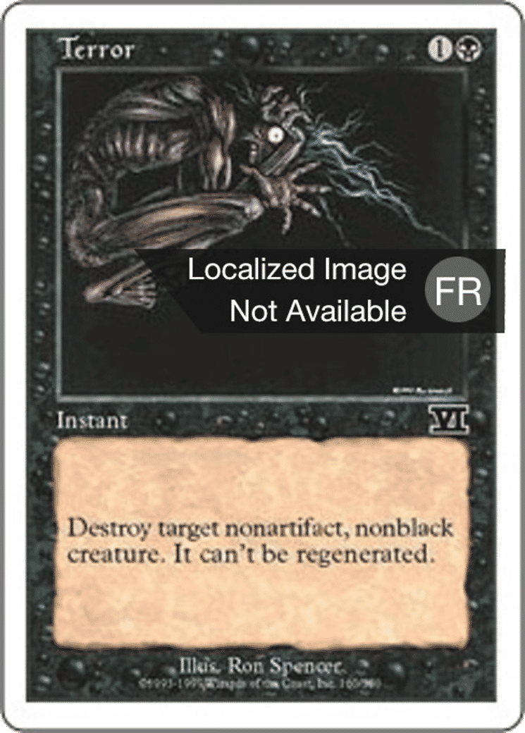 Terreur — Classic Sixth Edition — Magic: The Gathering
