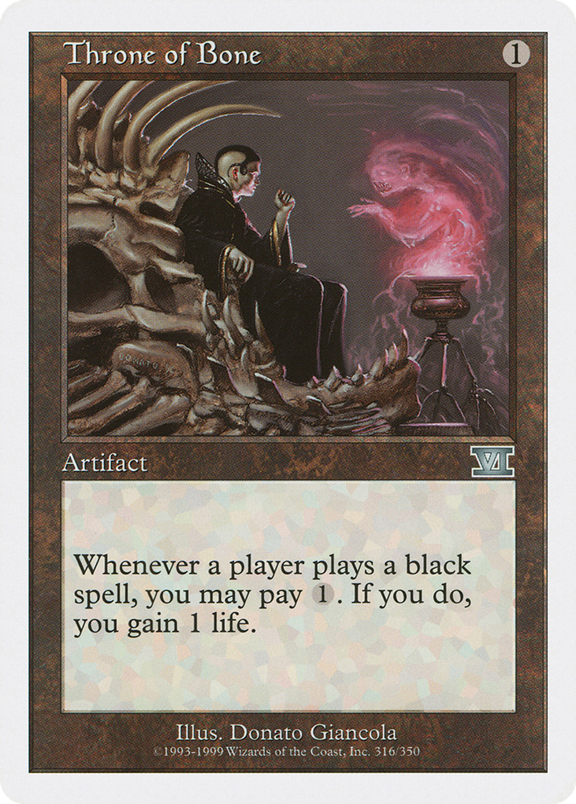 Throne of Bone — Classic Sixth Edition — Magic: The Gathering