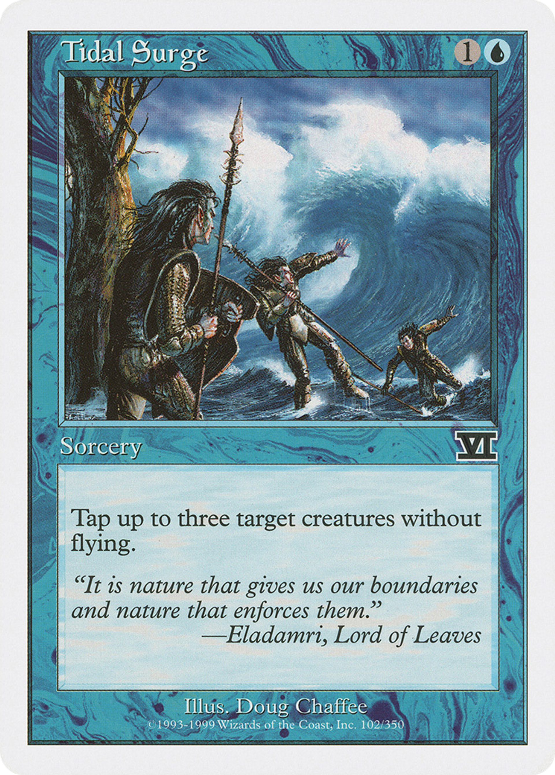 Tidal Surge — Classic Sixth Edition — Magic: The Gathering