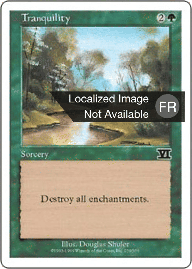Tranquillité — Classic Sixth Edition — Magic: The Gathering