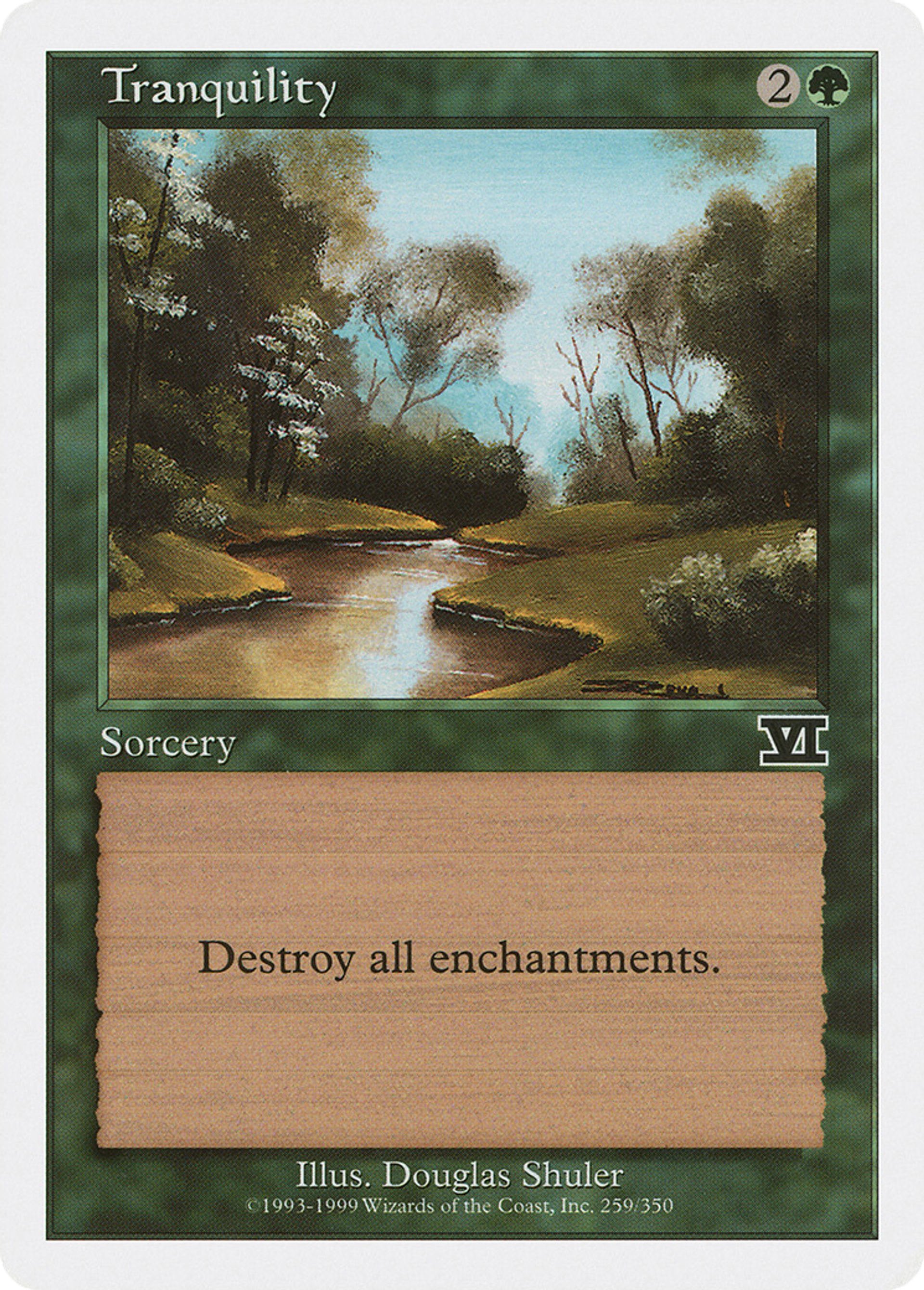 Tranquility — Classic Sixth Edition — Magic: The Gathering