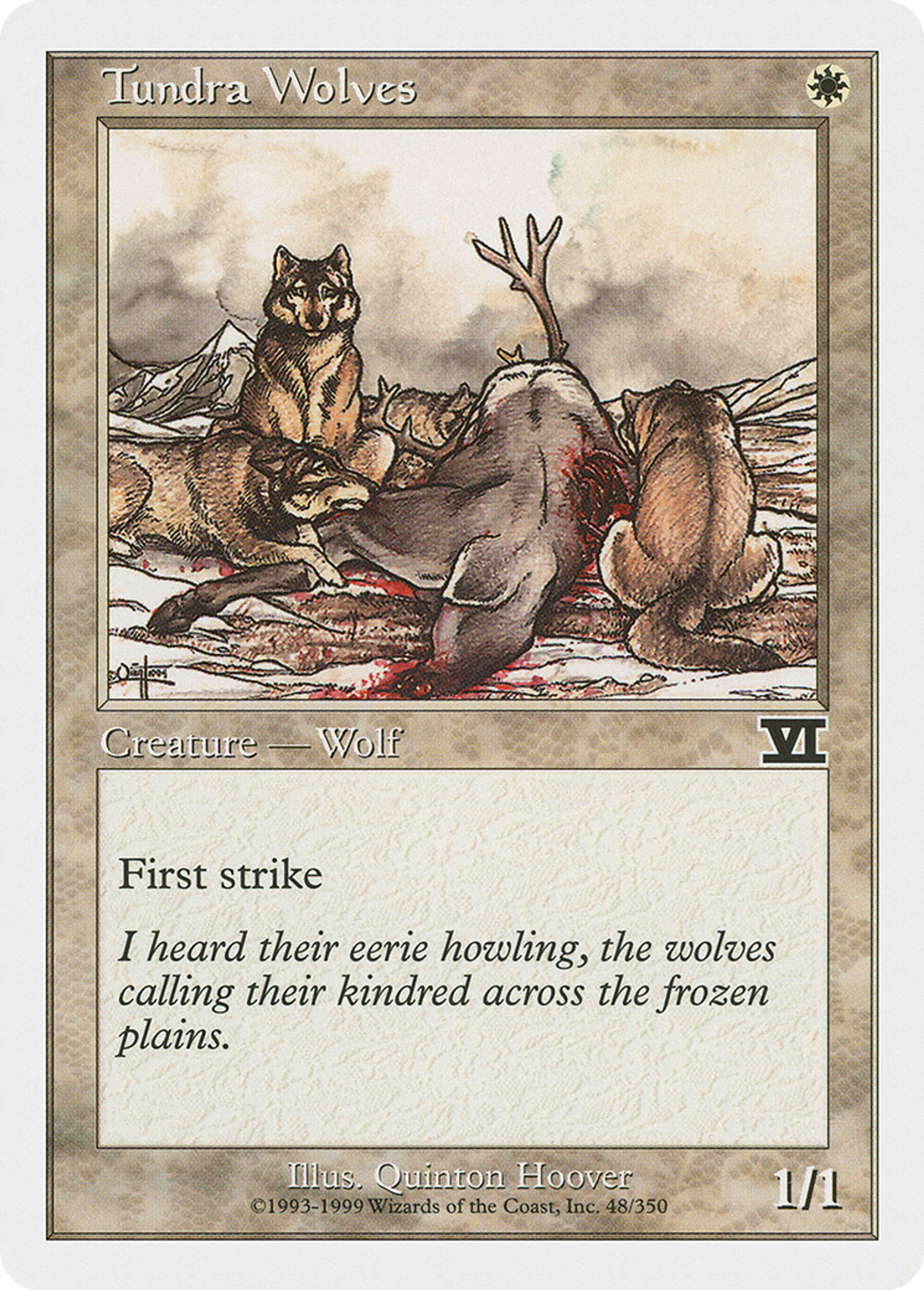 Tundra Wolves — Classic Sixth Edition — Magic: The Gathering
