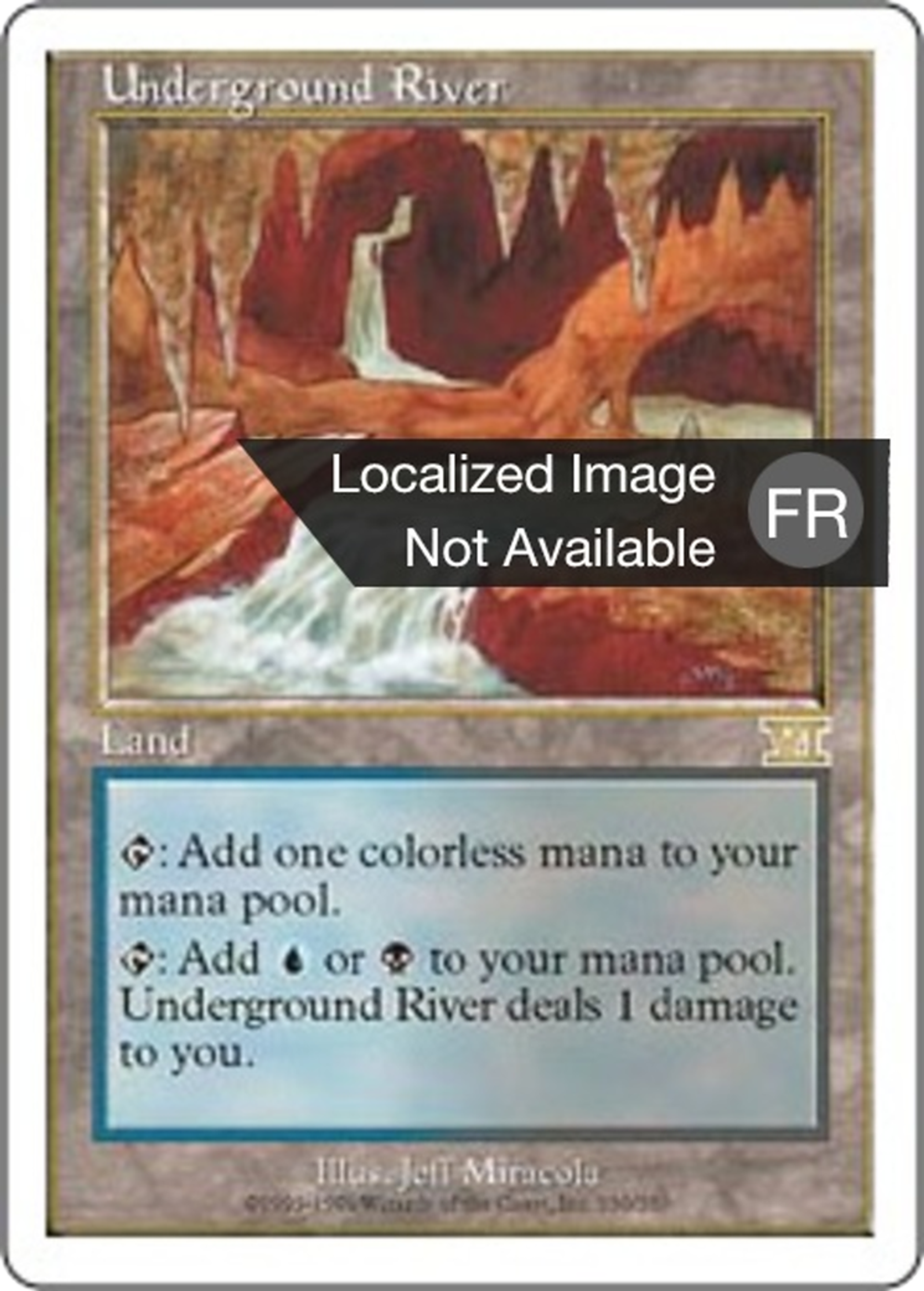 Rivière souterraine — Classic Sixth Edition — Magic: The Gathering