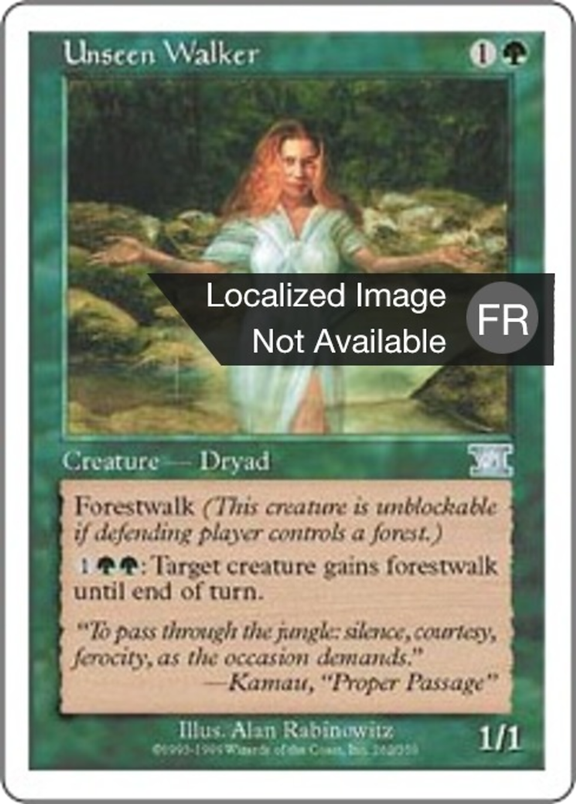 Marcheuse inaperçue — Classic Sixth Edition — Magic: The Gathering