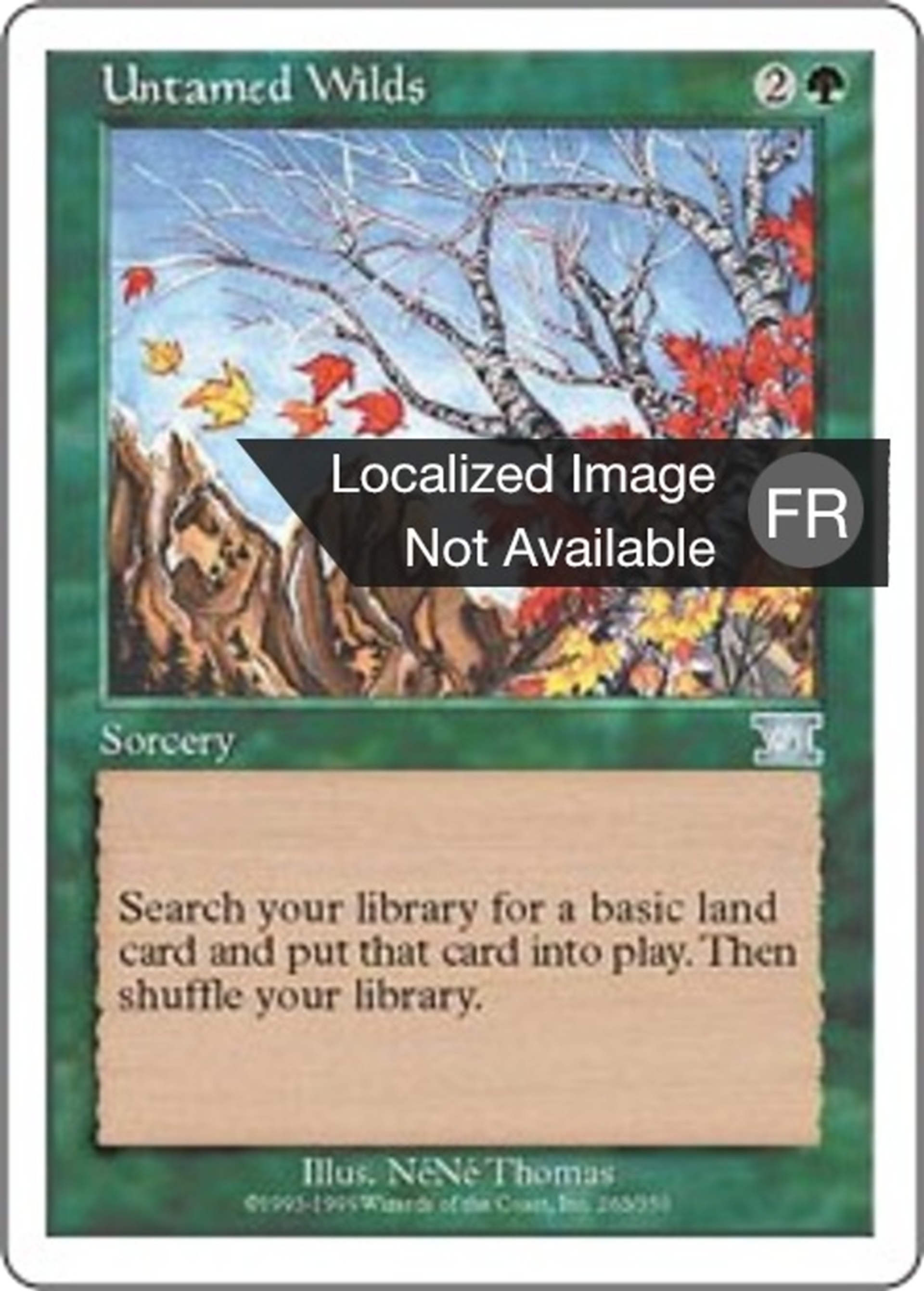 Étendues sauvages — Classic Sixth Edition — Magic: The Gathering