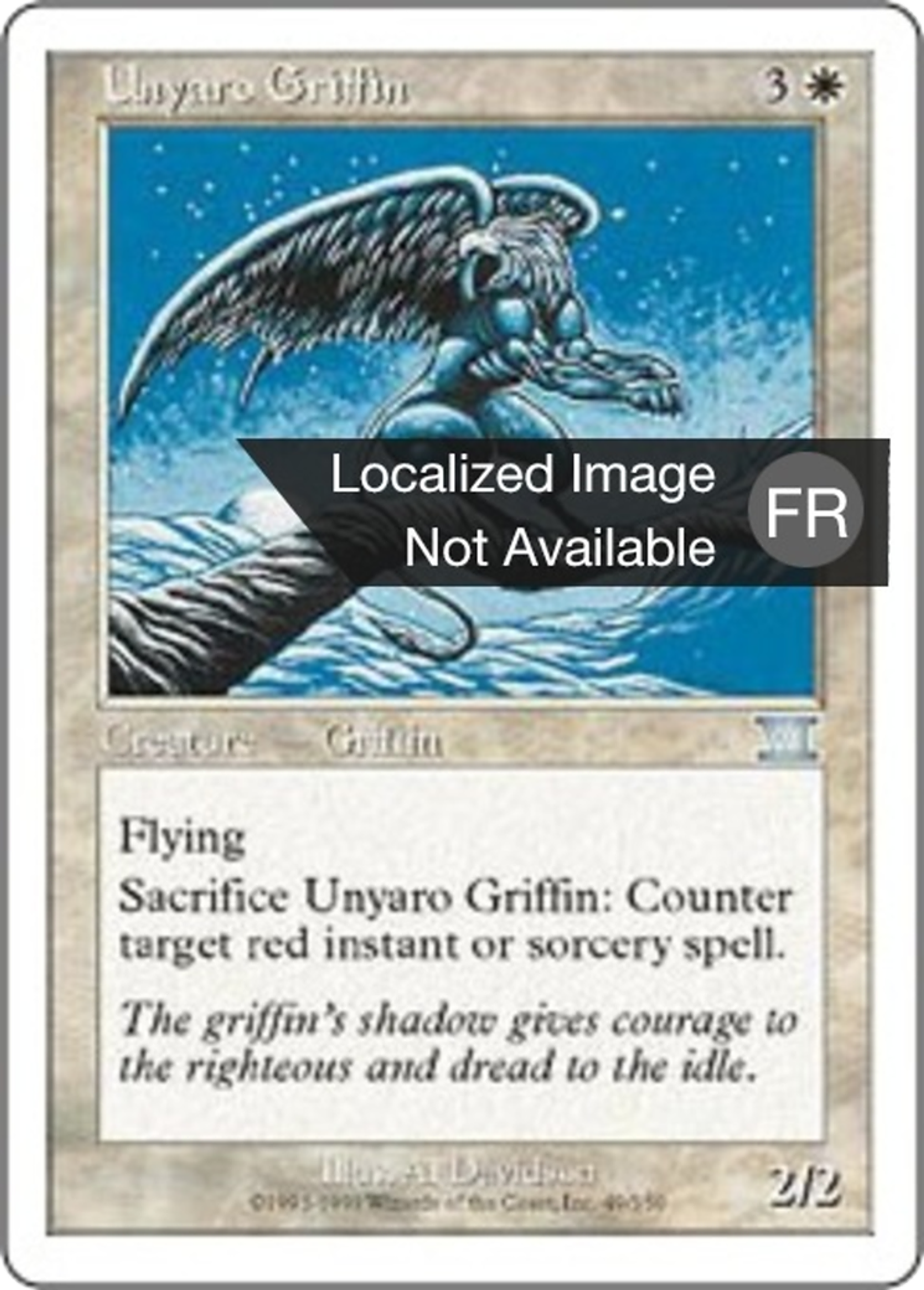 Griffon de l'ounyaro — Classic Sixth Edition — Magic: The Gathering