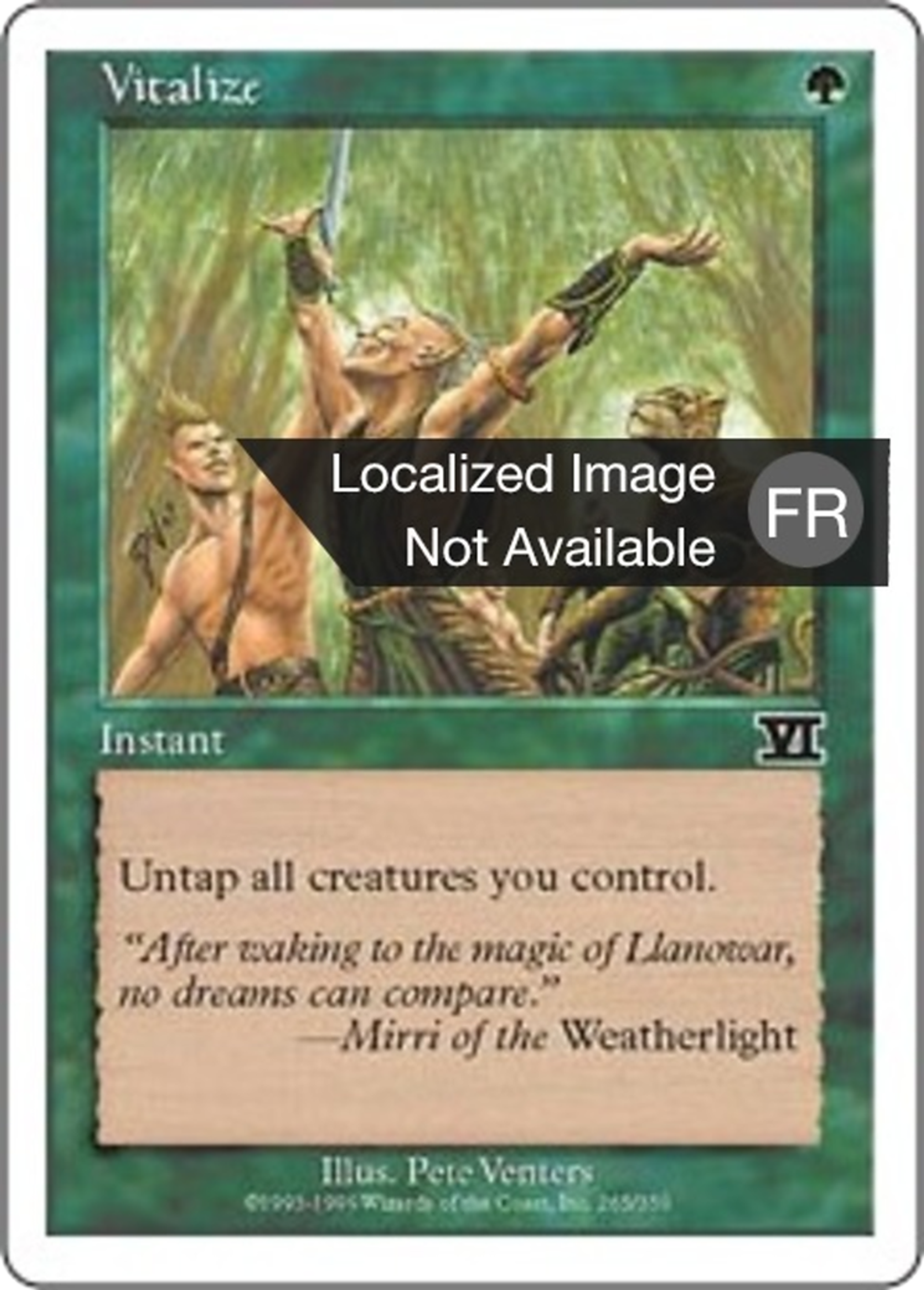 Vitalité — Classic Sixth Edition — Magic: The Gathering