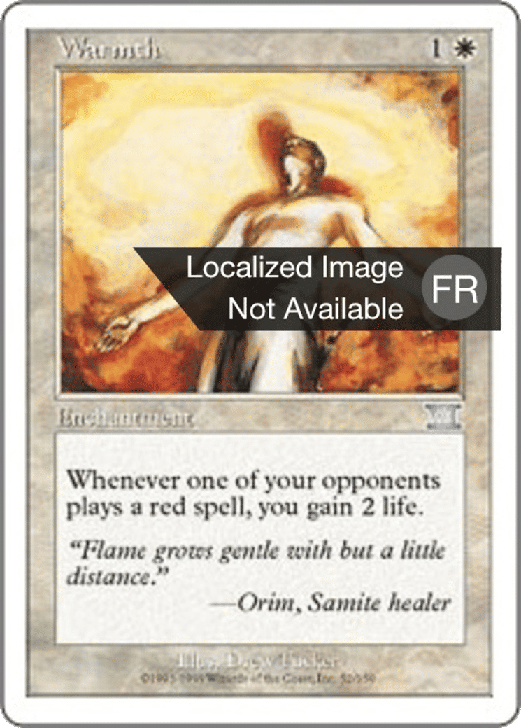 Douce chaleur — Classic Sixth Edition — Magic: The Gathering