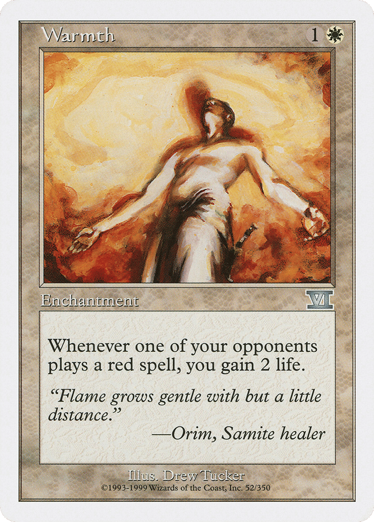Warmth — Classic Sixth Edition — Magic: The Gathering