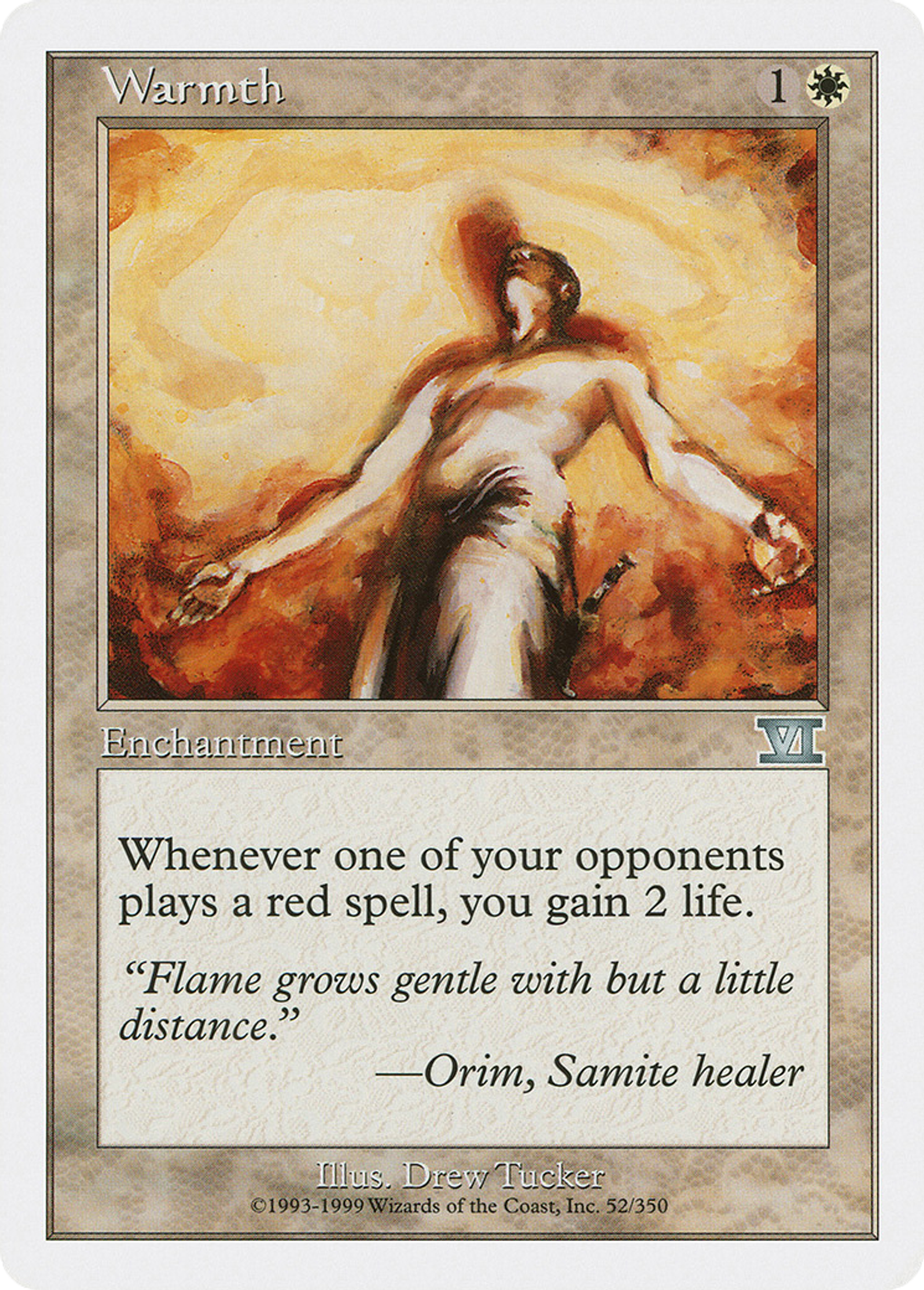 Warmth — Classic Sixth Edition — Magic: The Gathering