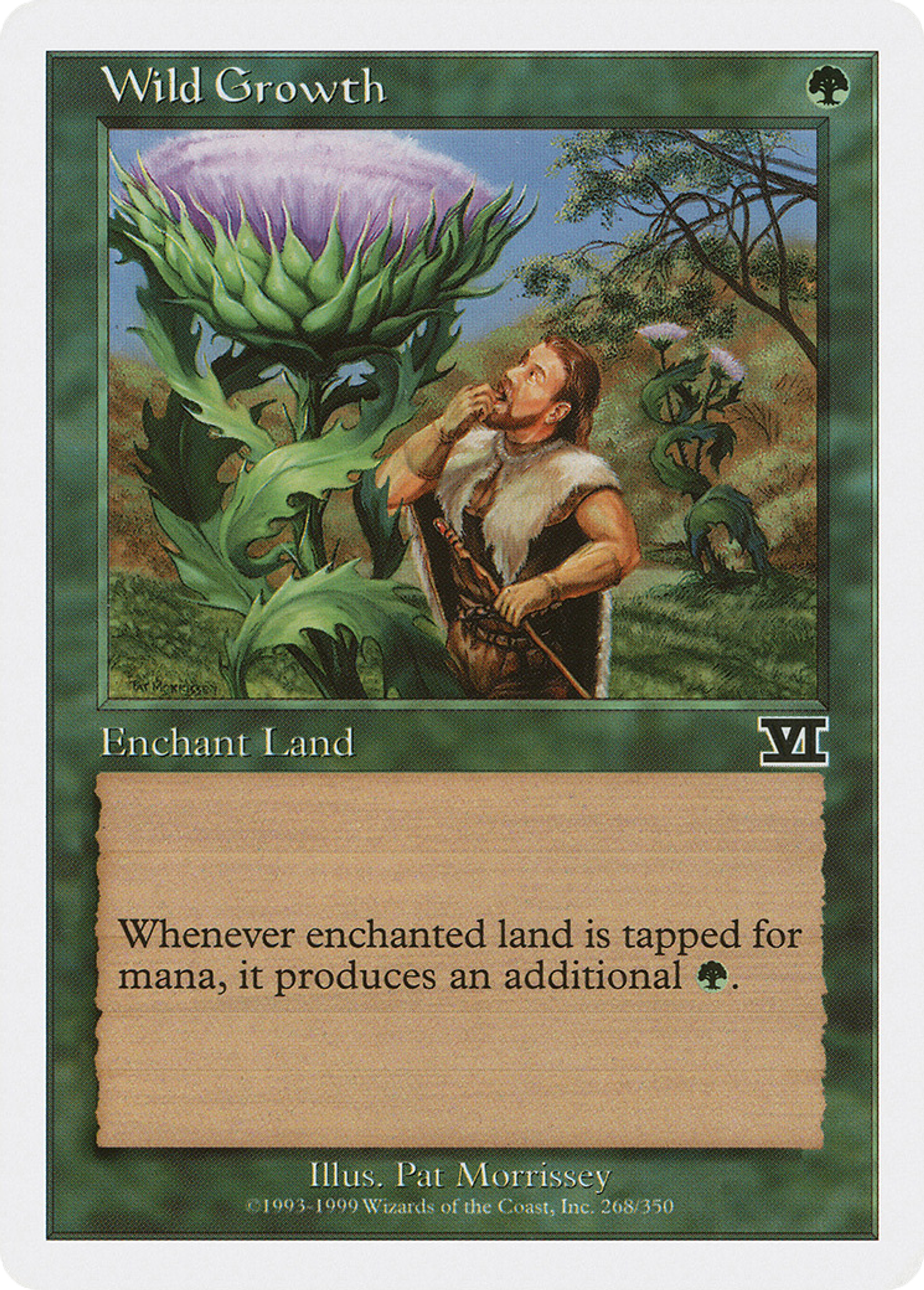 Wild Growth — Classic Sixth Edition — Magic: The Gathering