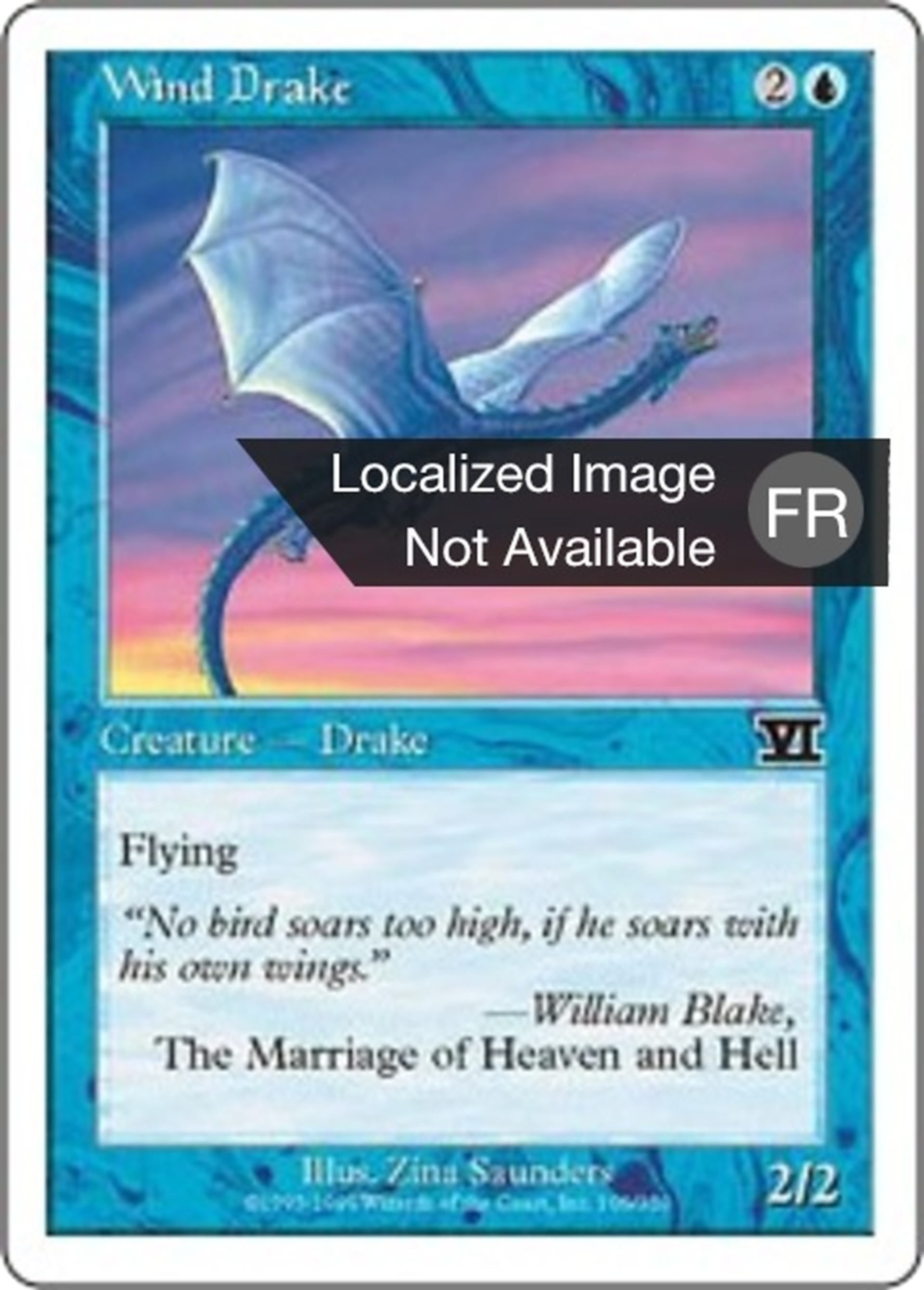 Drakôn des vents — Classic Sixth Edition — Magic: The Gathering