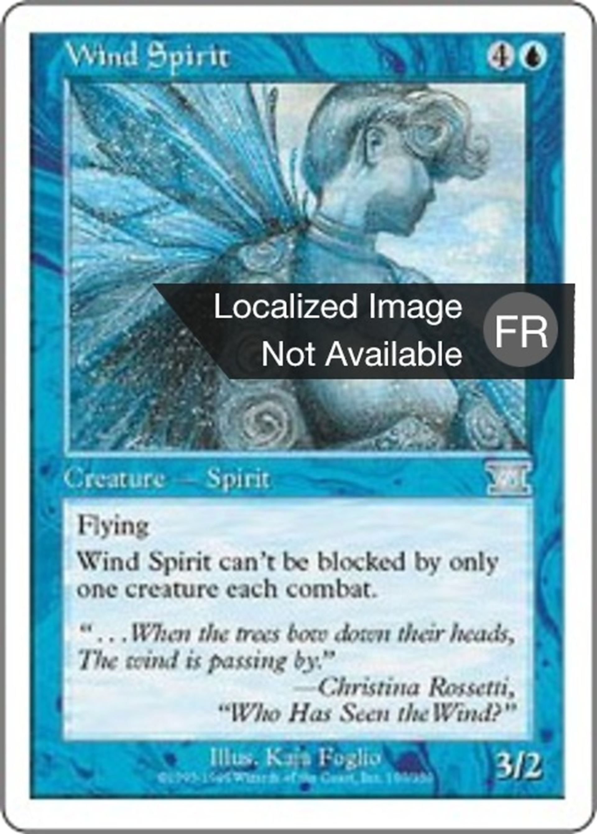 Esprit du vent — Classic Sixth Edition — Magic: The Gathering
