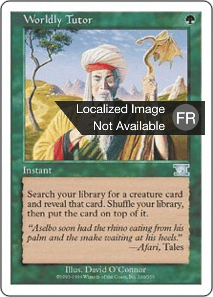 Précepteur matérialiste — Classic Sixth Edition — Magic: The Gathering