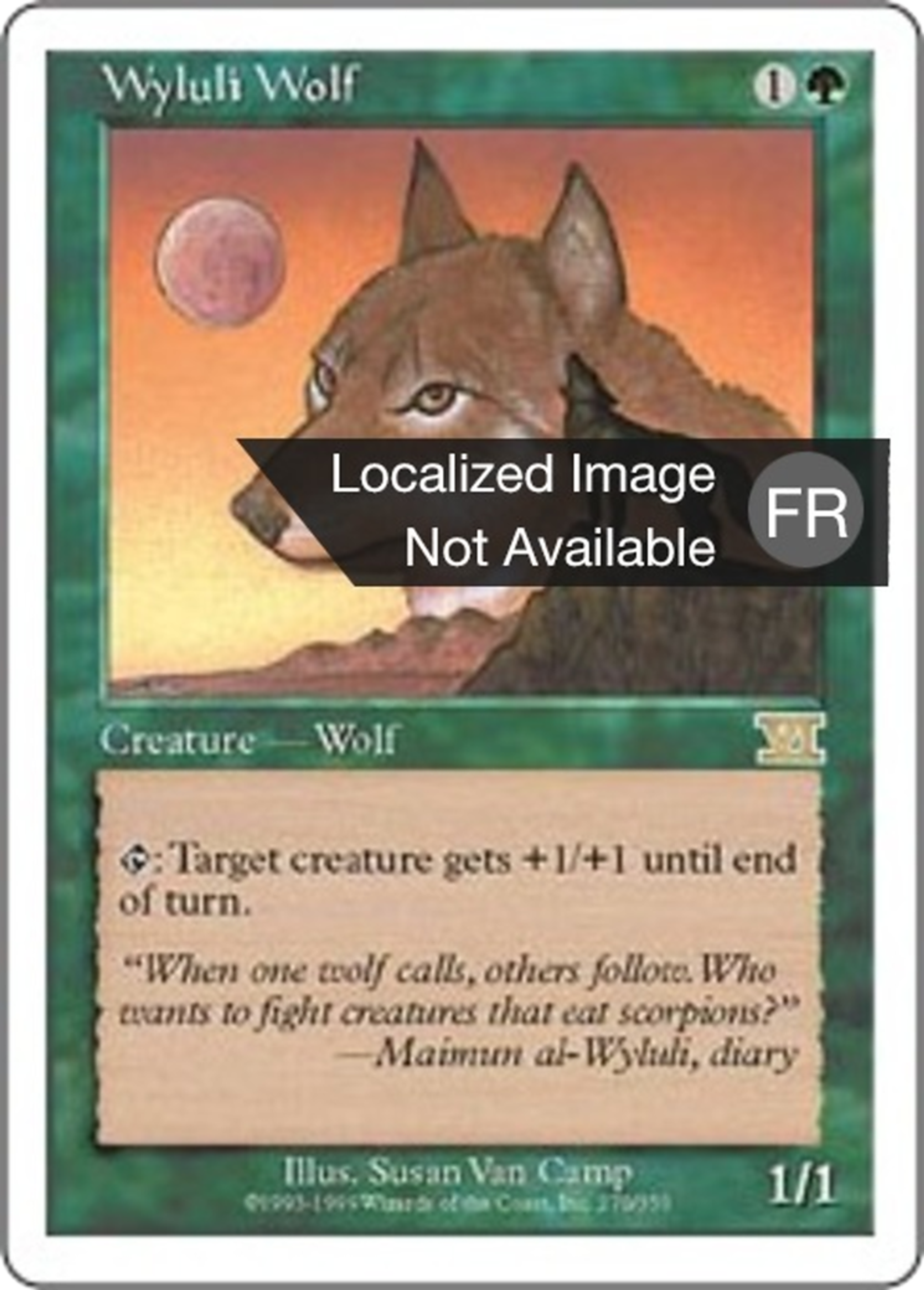 Loup de Wylouli — Classic Sixth Edition — Magic: The Gathering