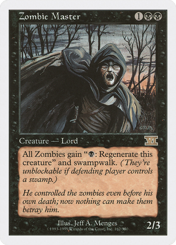 Zombie Master — Classic Sixth Edition — Magic: The Gathering