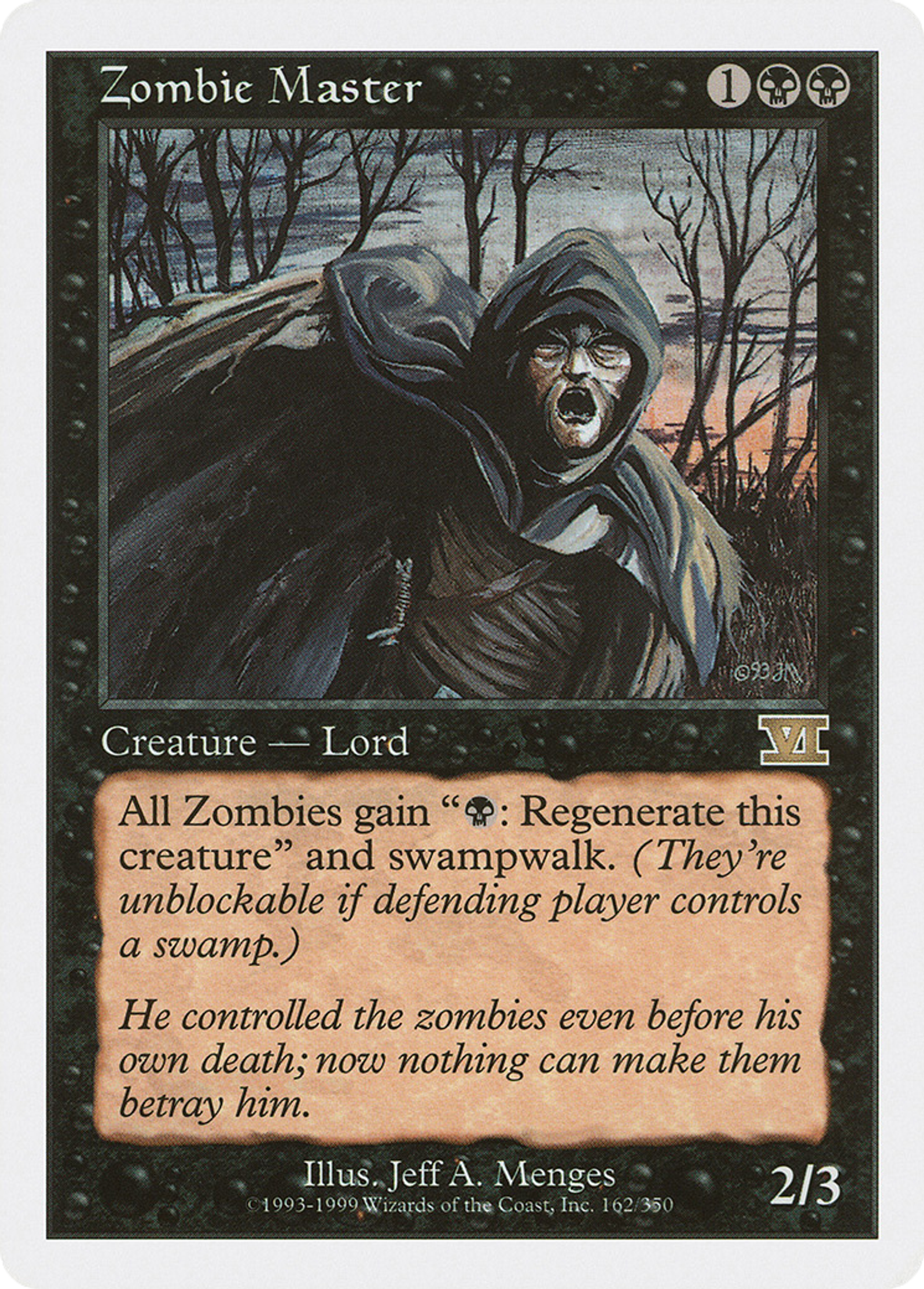 Zombie Master — Classic Sixth Edition — Magic: The Gathering
