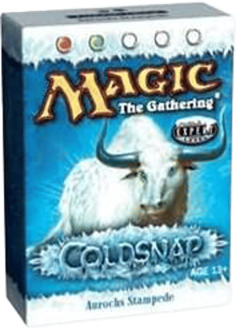 Coldsnap Theme Deck Aurochs Stampede from Coldsnap - Magic: The Gathering