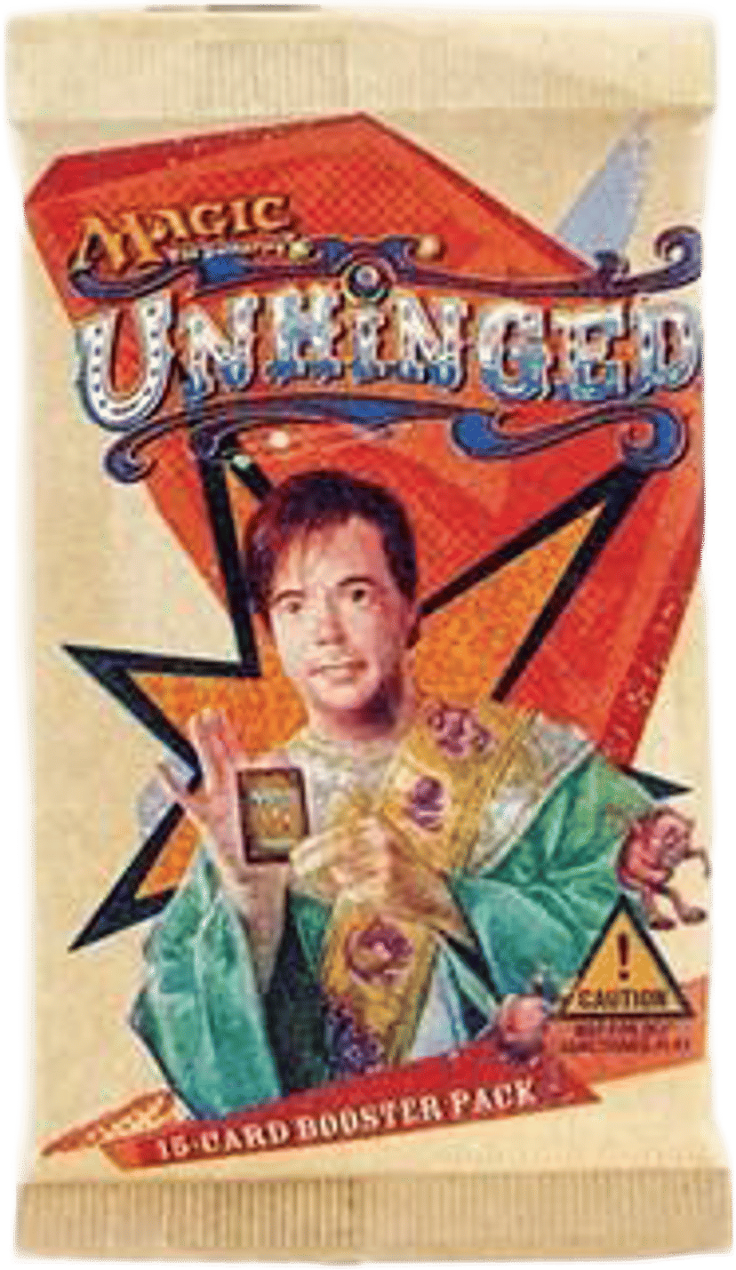 Unhinged Booster Pack from Unhinged - Magic: The Gathering