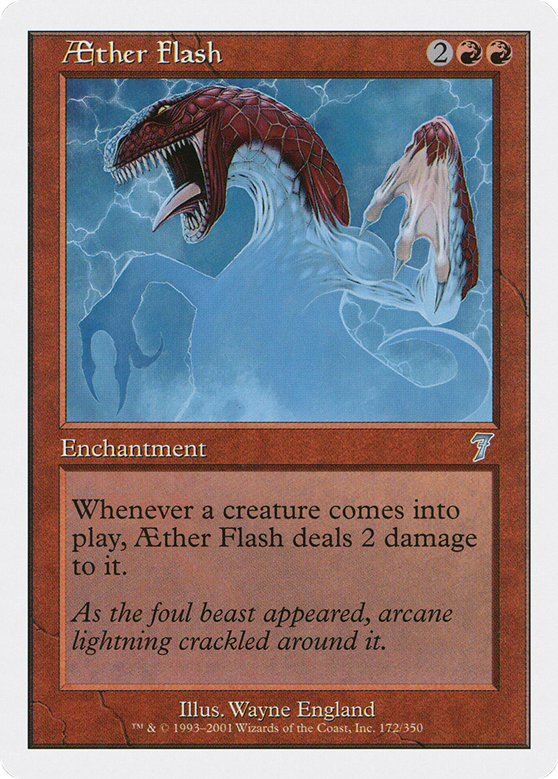 Flash d'Aether — Seventh Edition — Magic: The Gathering