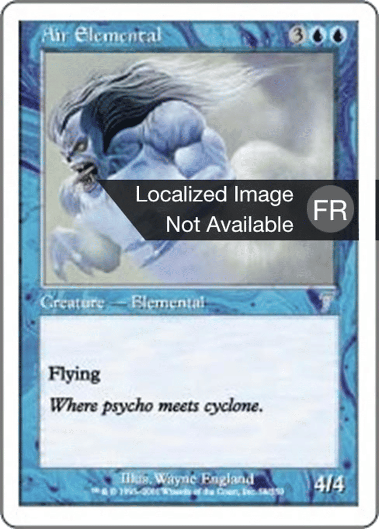 Élémental d'air — Seventh Edition — Magic: The Gathering