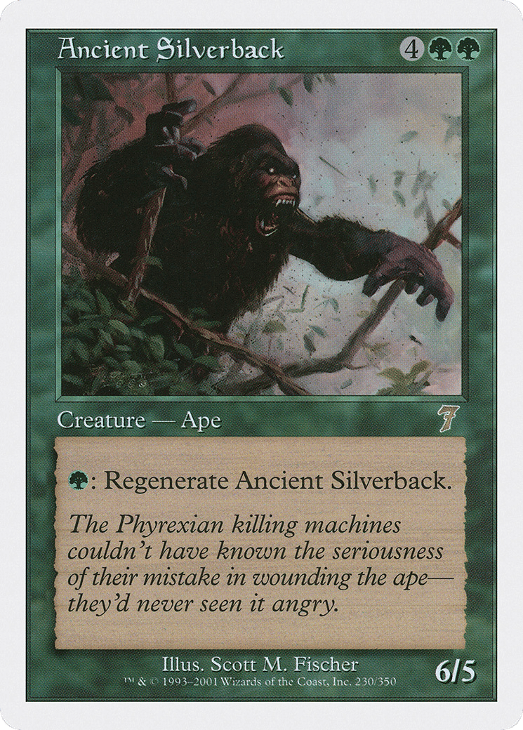 Ancient Silverback — Seventh Edition — Magic: The Gathering