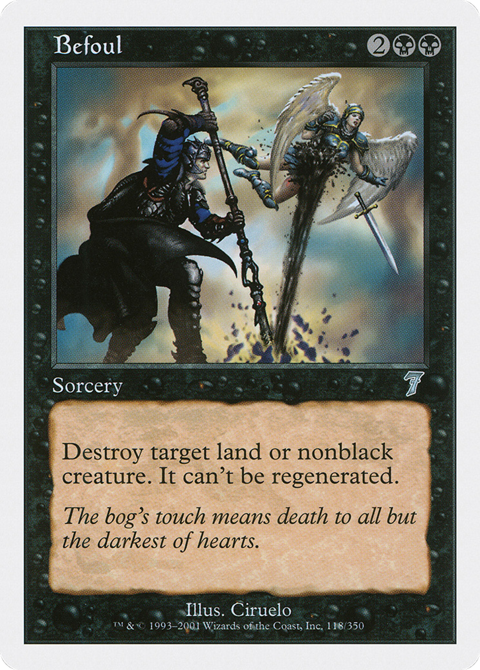 Befoul — Seventh Edition — Magic: The Gathering