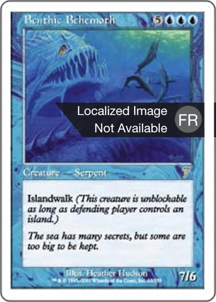 Béhémoth benthique — Seventh Edition — Magic: The Gathering