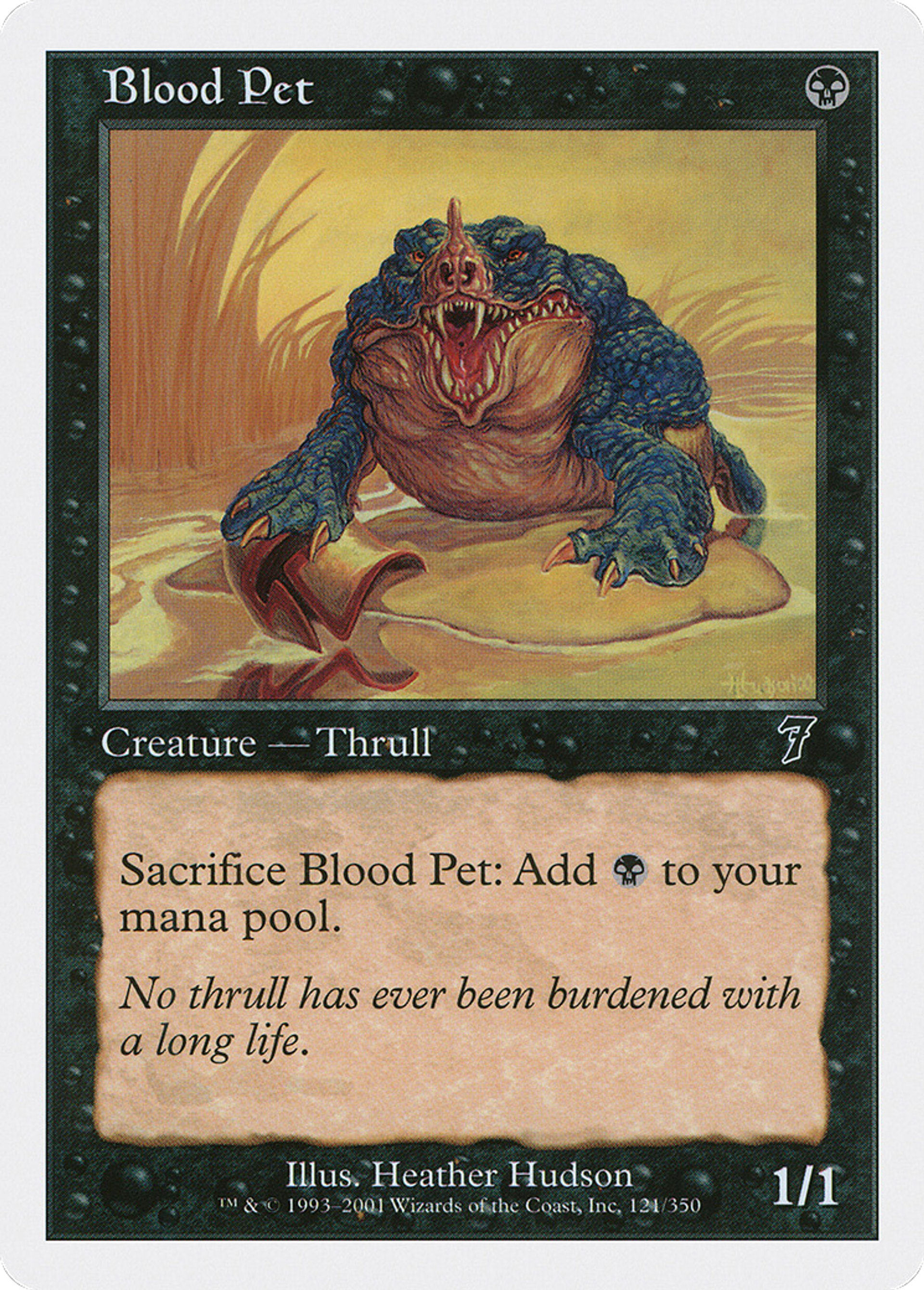 Animalcule de sang — Seventh Edition — Magic: The Gathering