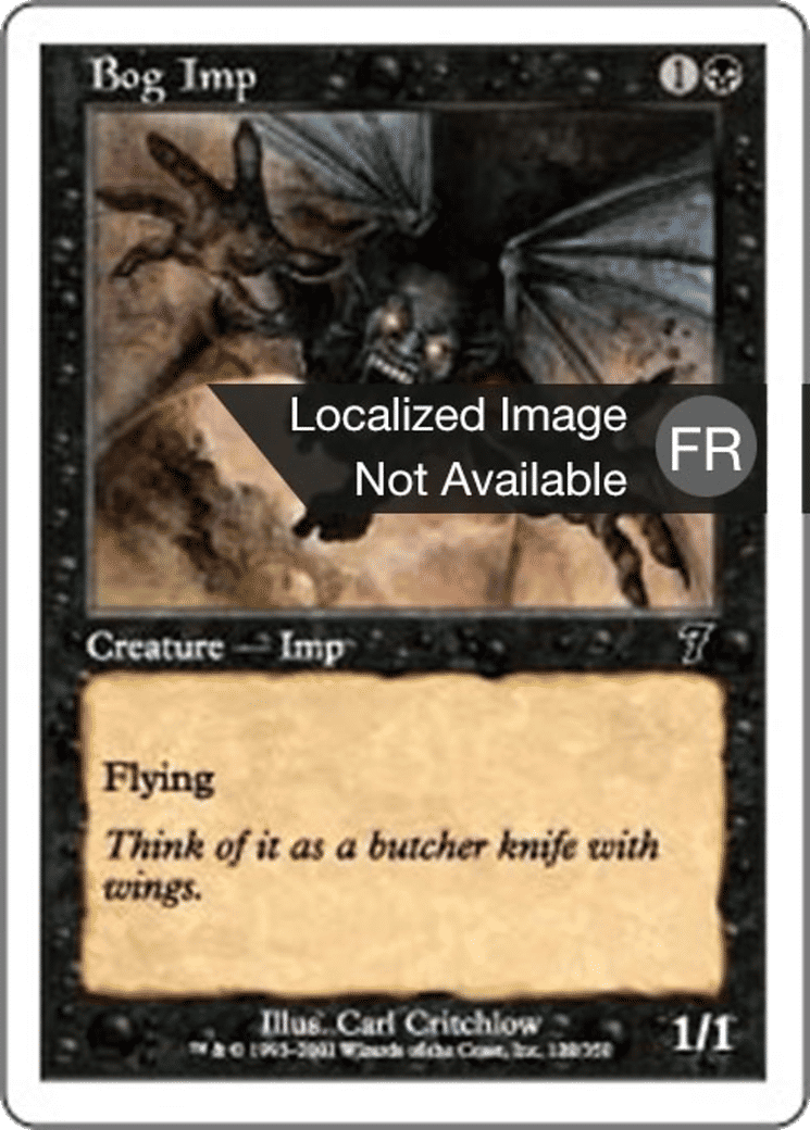 Diablotin des marécages — Seventh Edition — Magic: The Gathering