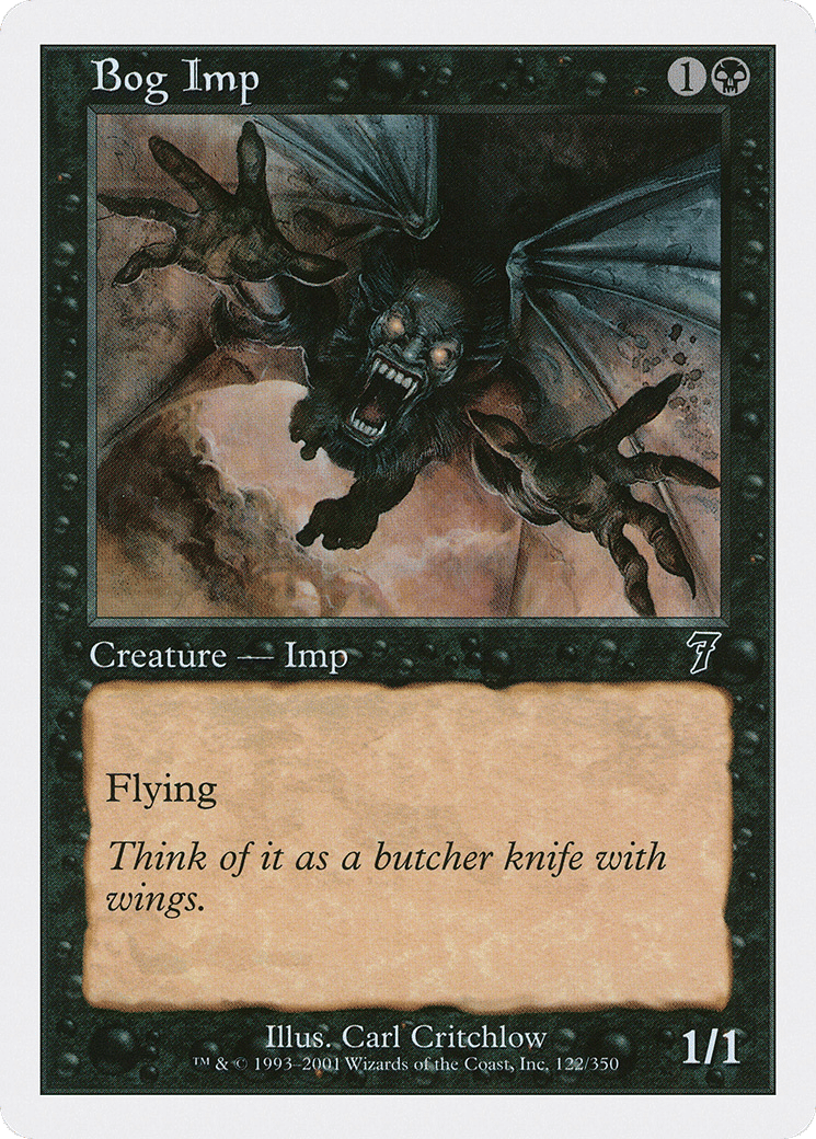Bog Imp — Seventh Edition — Magic: The Gathering